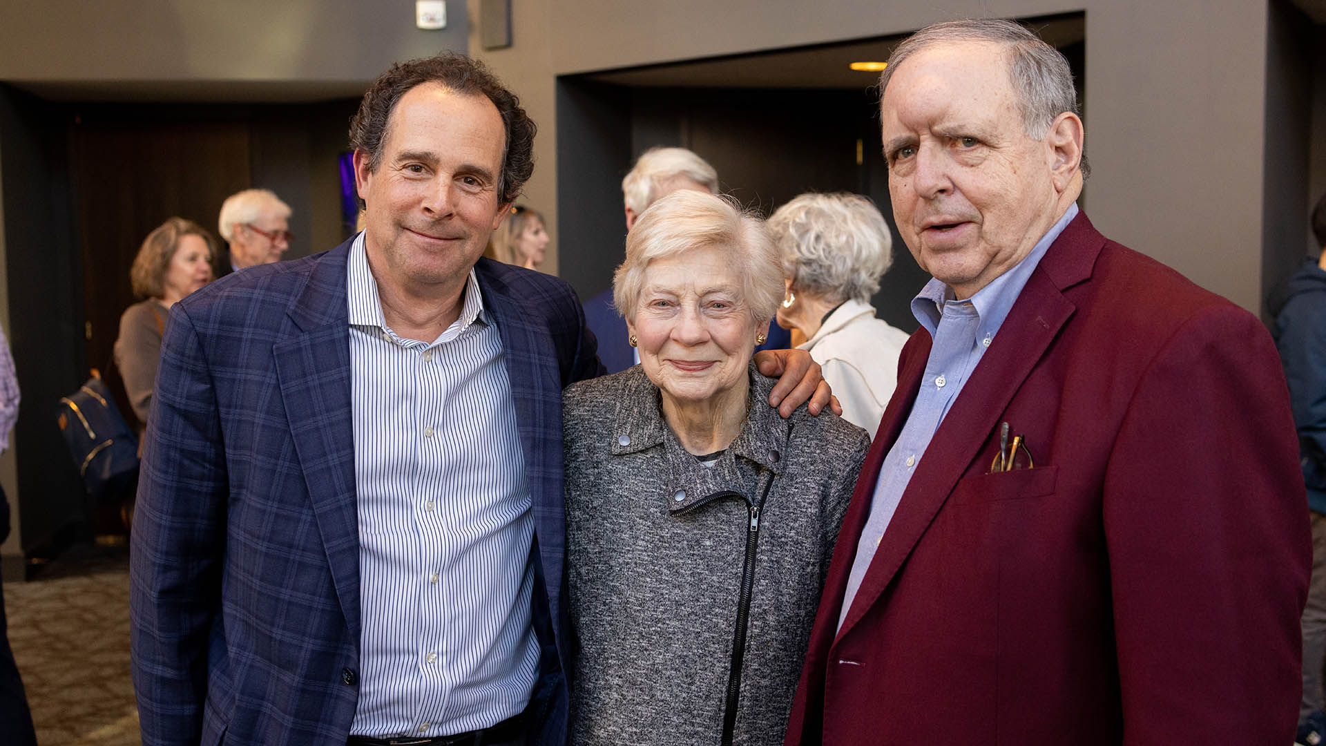 Fabian Unterzaucher, Nancy and Erwin Maddrey | MAC Annual Meeting