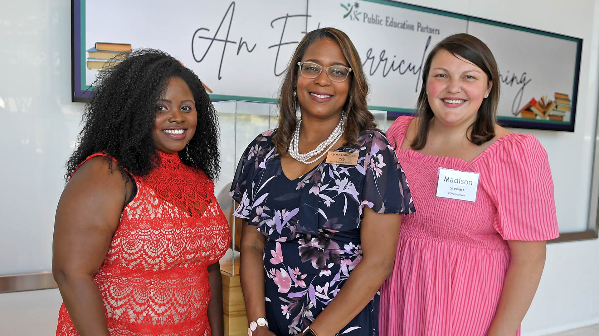 Monica Hughey, Qena Jennings, and Madison Stewart |PEP Gala