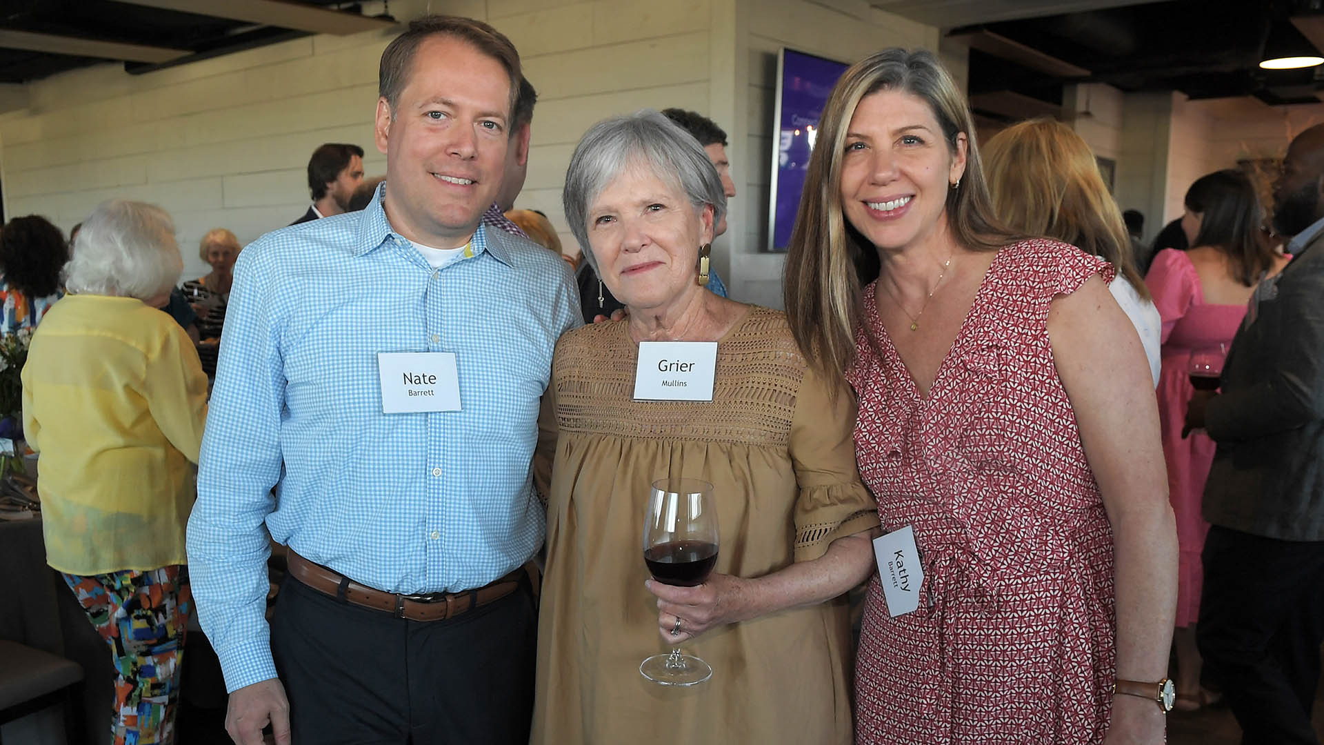 Nate Barrett, Grier Mullins, and Kathy Barrett | PEP