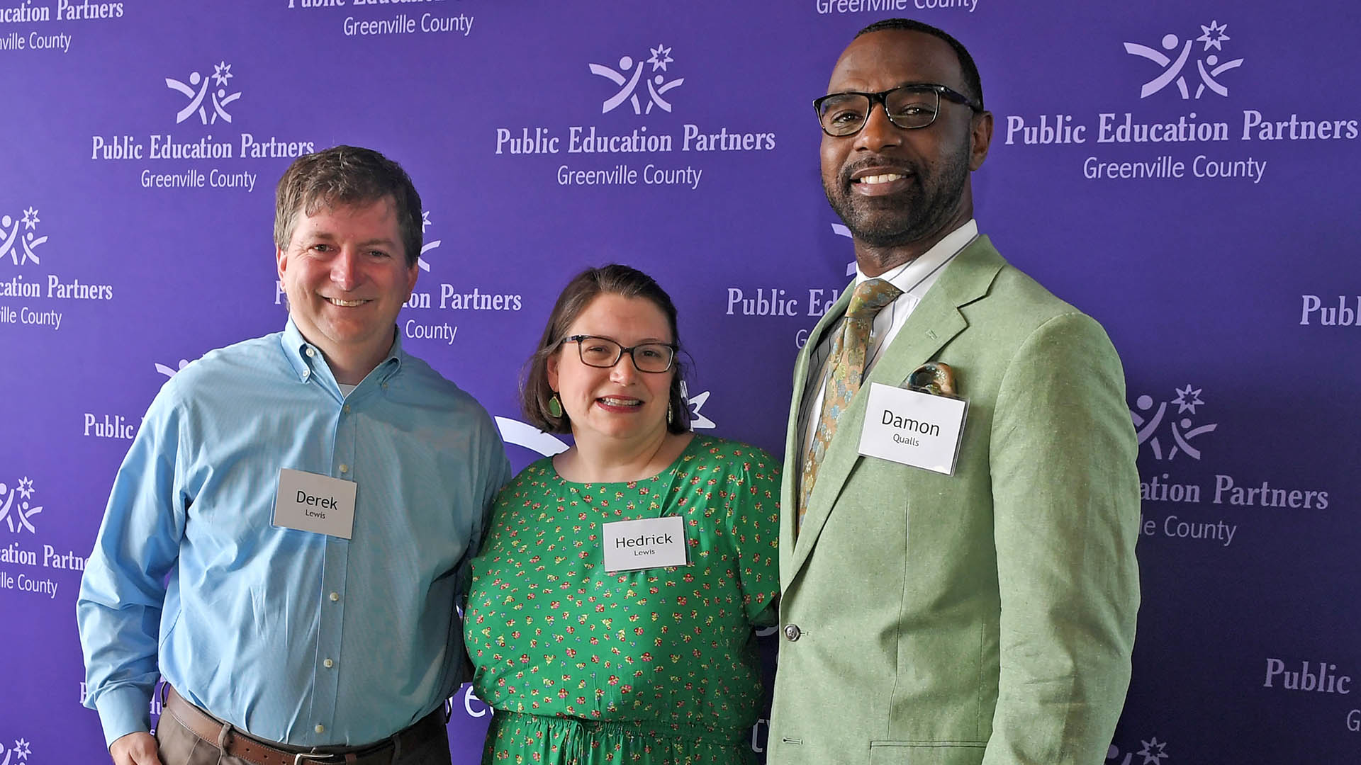Derek Lewis, Hedrick Lewis, and Damon Qualls | PEP