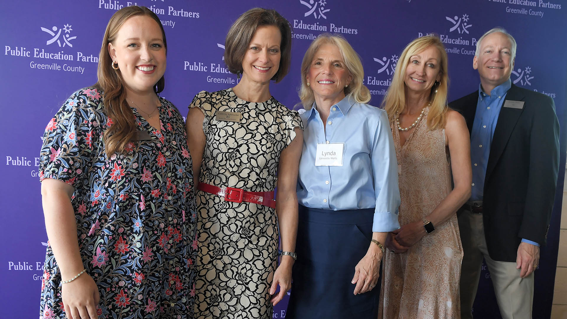 Casey Brewer, Catherine Schumacher, Lynda Leventis-Wells, Pat Robertson, and Craig Stine | PEP