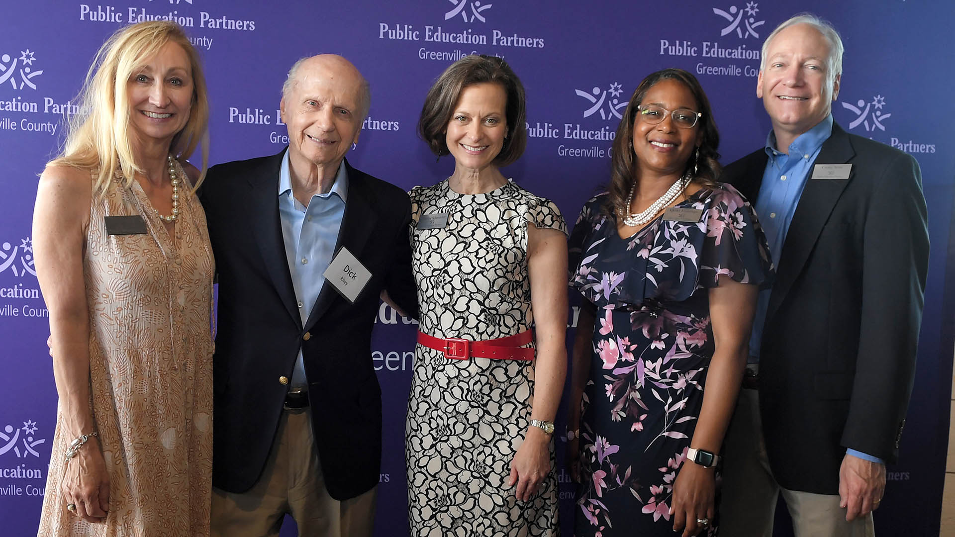 PEP | Pat Robertson, Dick Riley, Catherine Schumacher, Qena Jennings, and Craig Stine