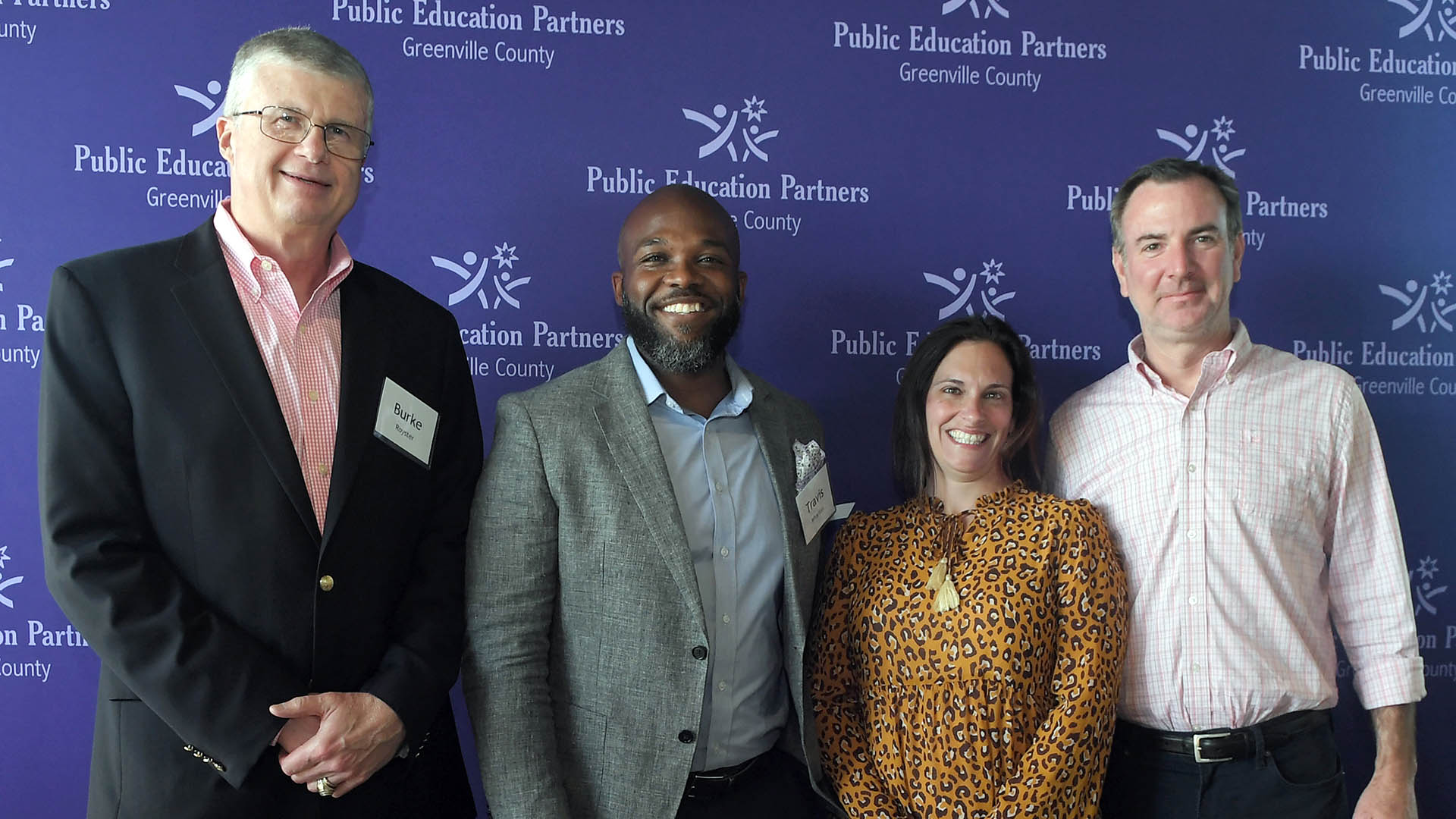 Dr. Burke Royster, Travis Wharton, and Betsy and Neil Steifle | PEP