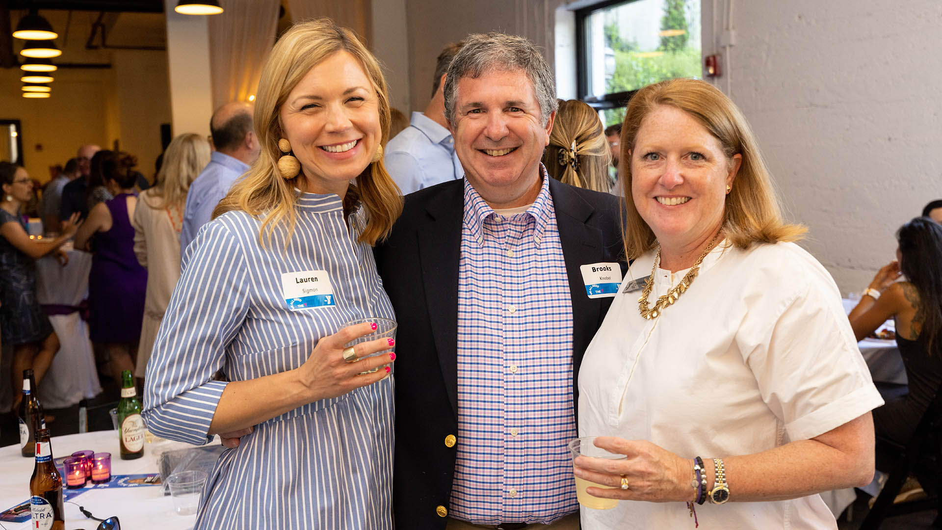Laren Sigmon, and Brooks and Stephanie Knobel | YMCA Annual Celebration