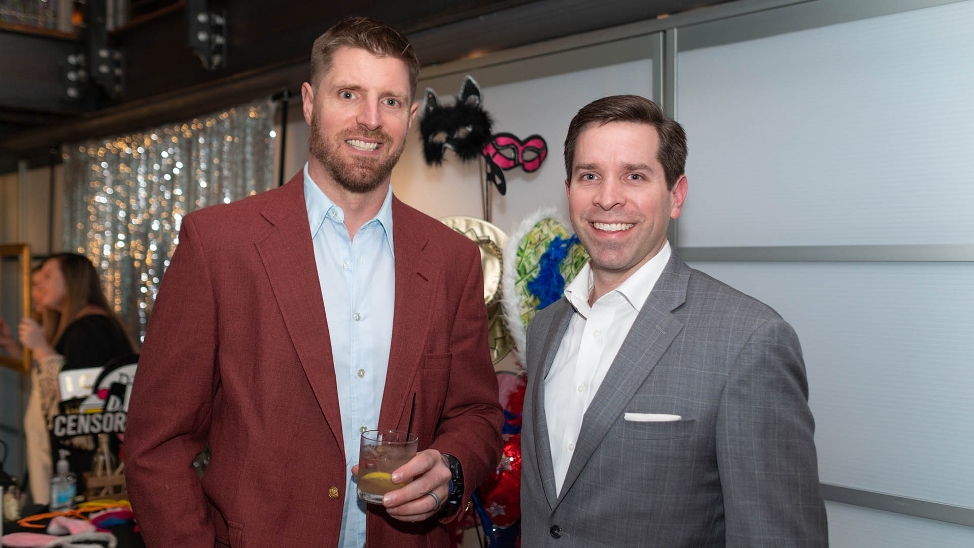 Jeremy Wofram and Matt King -70s Soiree | Greenville, SC | Jack Robert Photography