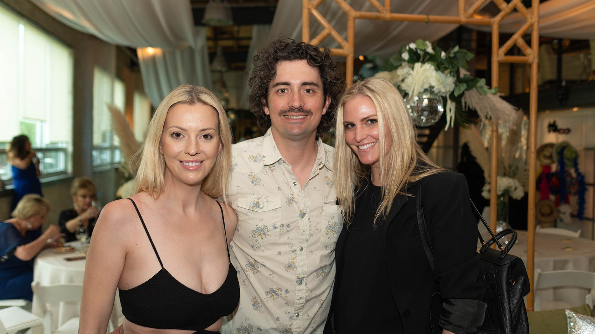 Lesley Dowling, Josh Dowling, and Jill Timmons - 70s Soiree | Greenville, SC | Jack Robert Photography