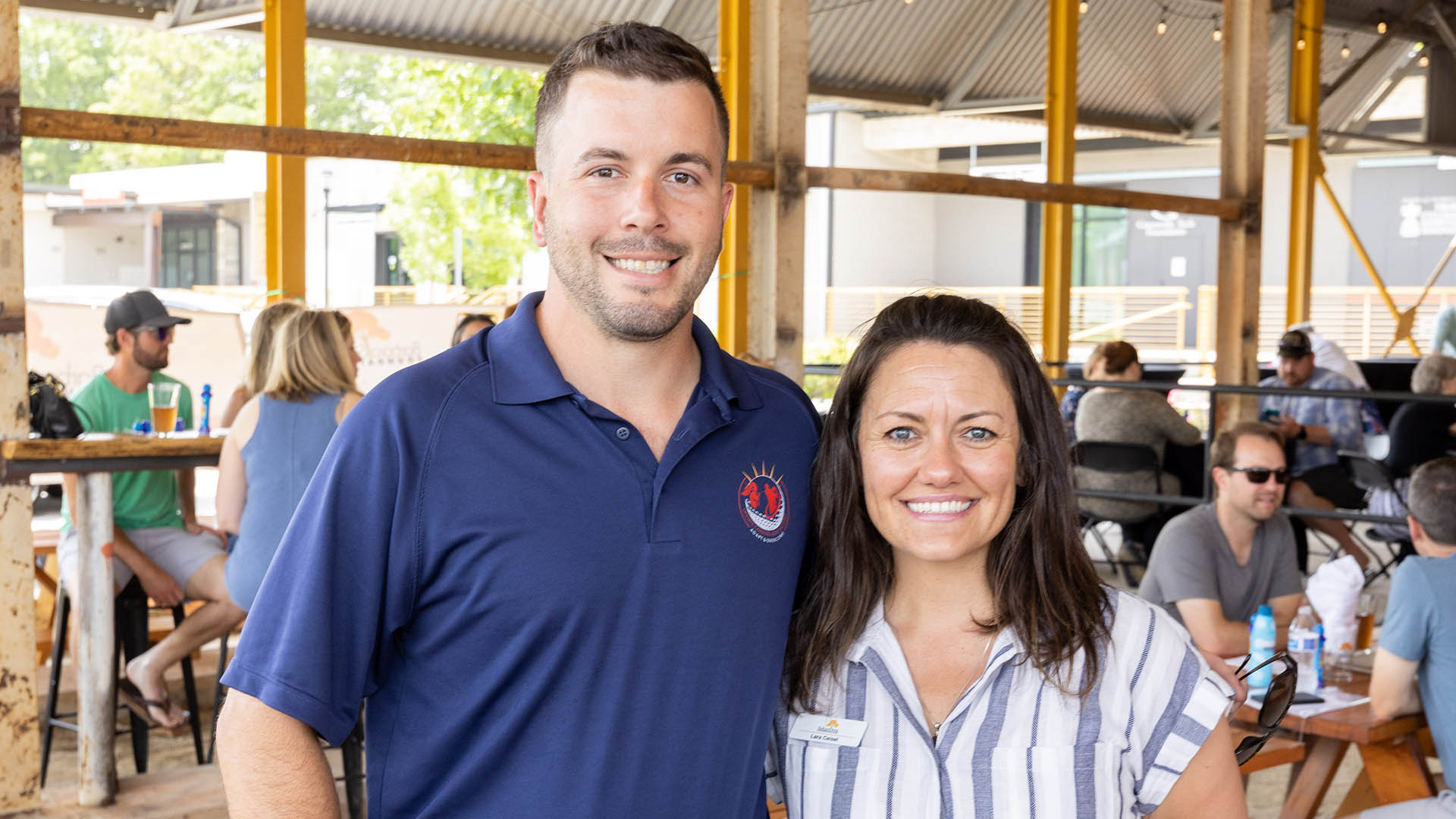 Brandon Worley, Lara Ceisel TOWN Barbara Stone Foundation Bingo Bash