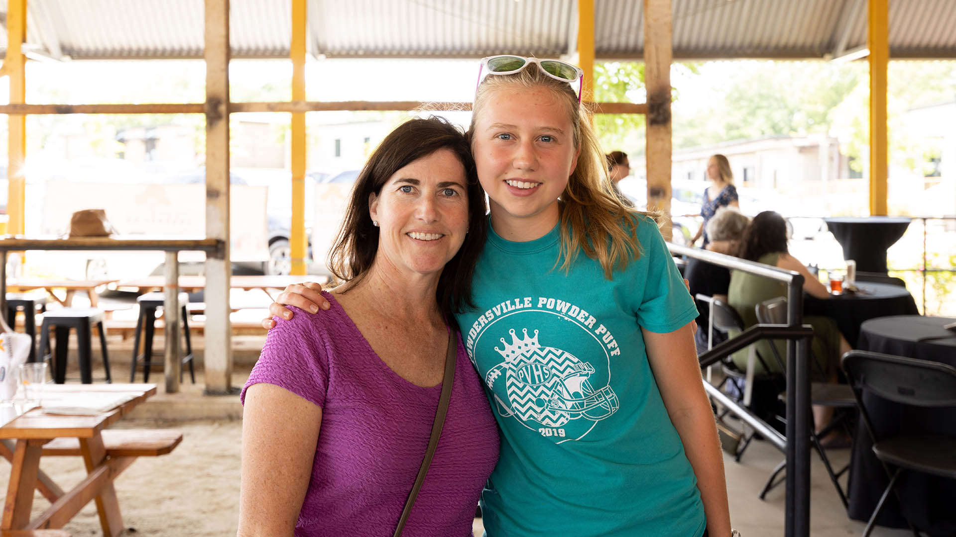 Dana and Julia McConnel TOWN Barbara Stone Foundation Bingo Bash