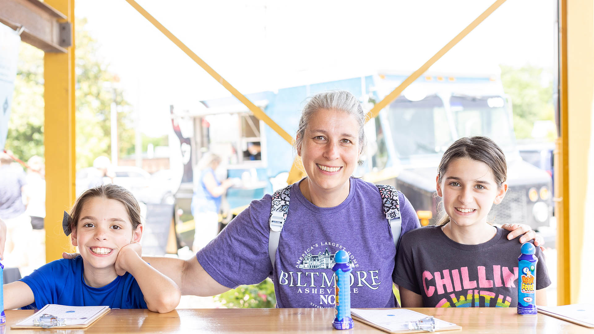 Teagean, Michelle and Savannah Zbin TOWN Barbara Stone Foundation Bingo Bash