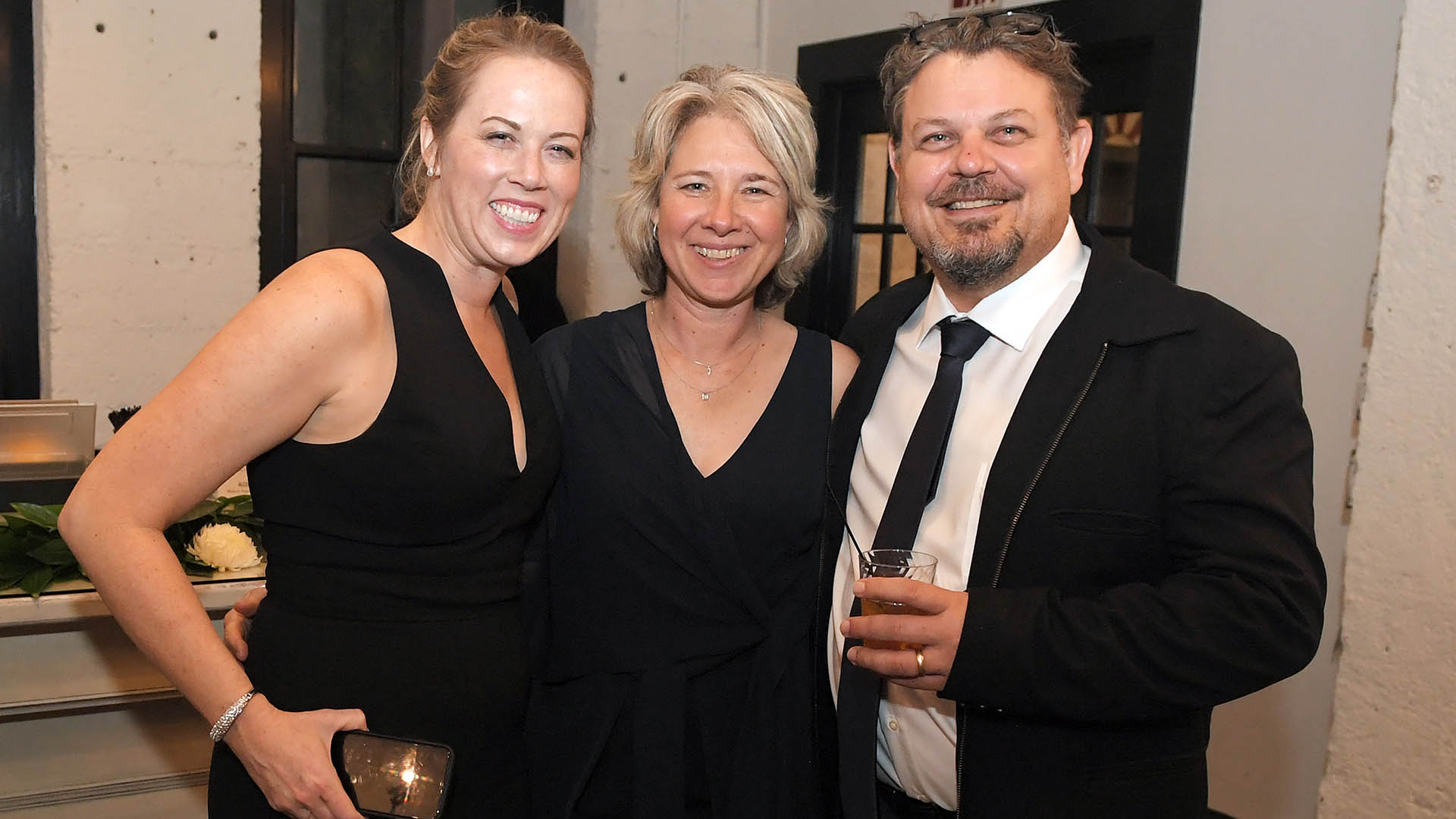 Marion Snyder, Lena and Niel Visser enjoy the evening. AID-L hosted their Spring Gala, May 13, 2022.