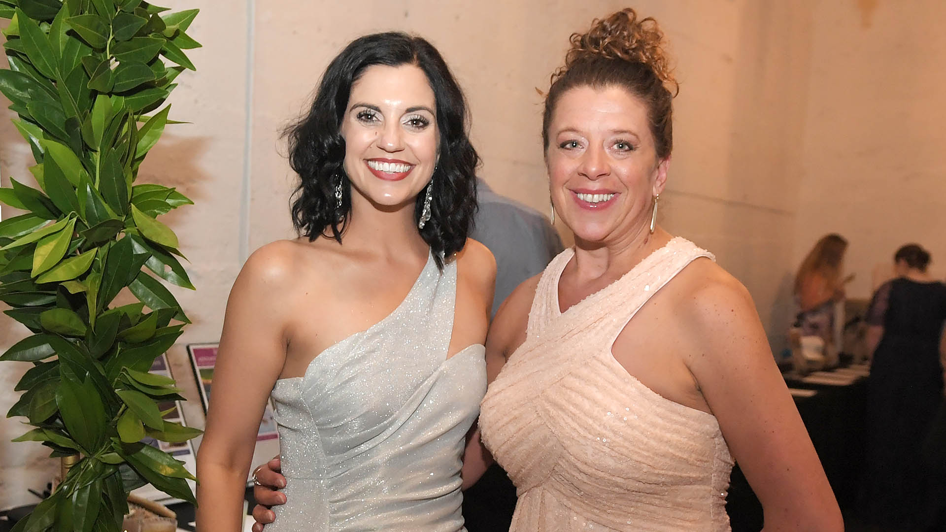 Claire Gutbrod and Brandy Erwin enjoy the evening. AID-L hosted their Spring Gala, May 13, 2022.