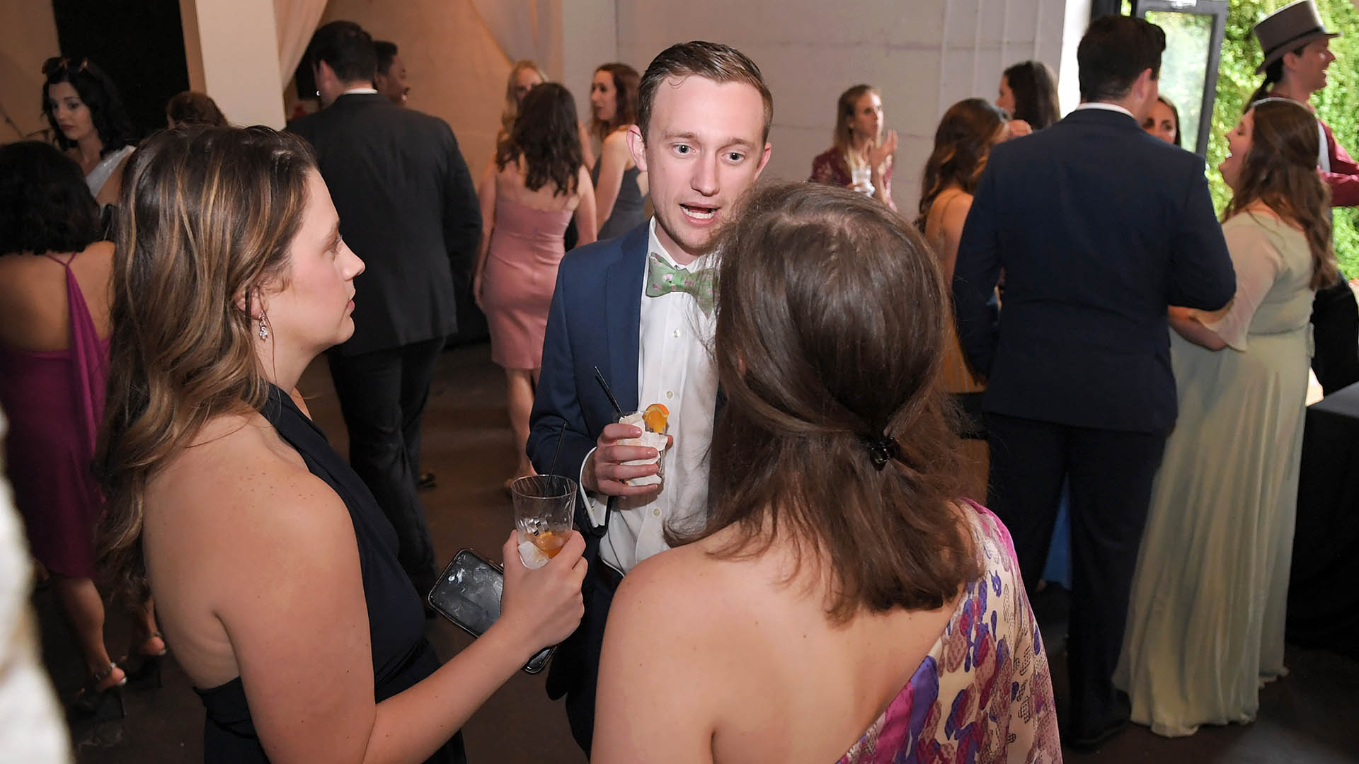 Michael Zimmerschied greets the guests. AID-L hosted their Spring Gala, May 13, 2022.