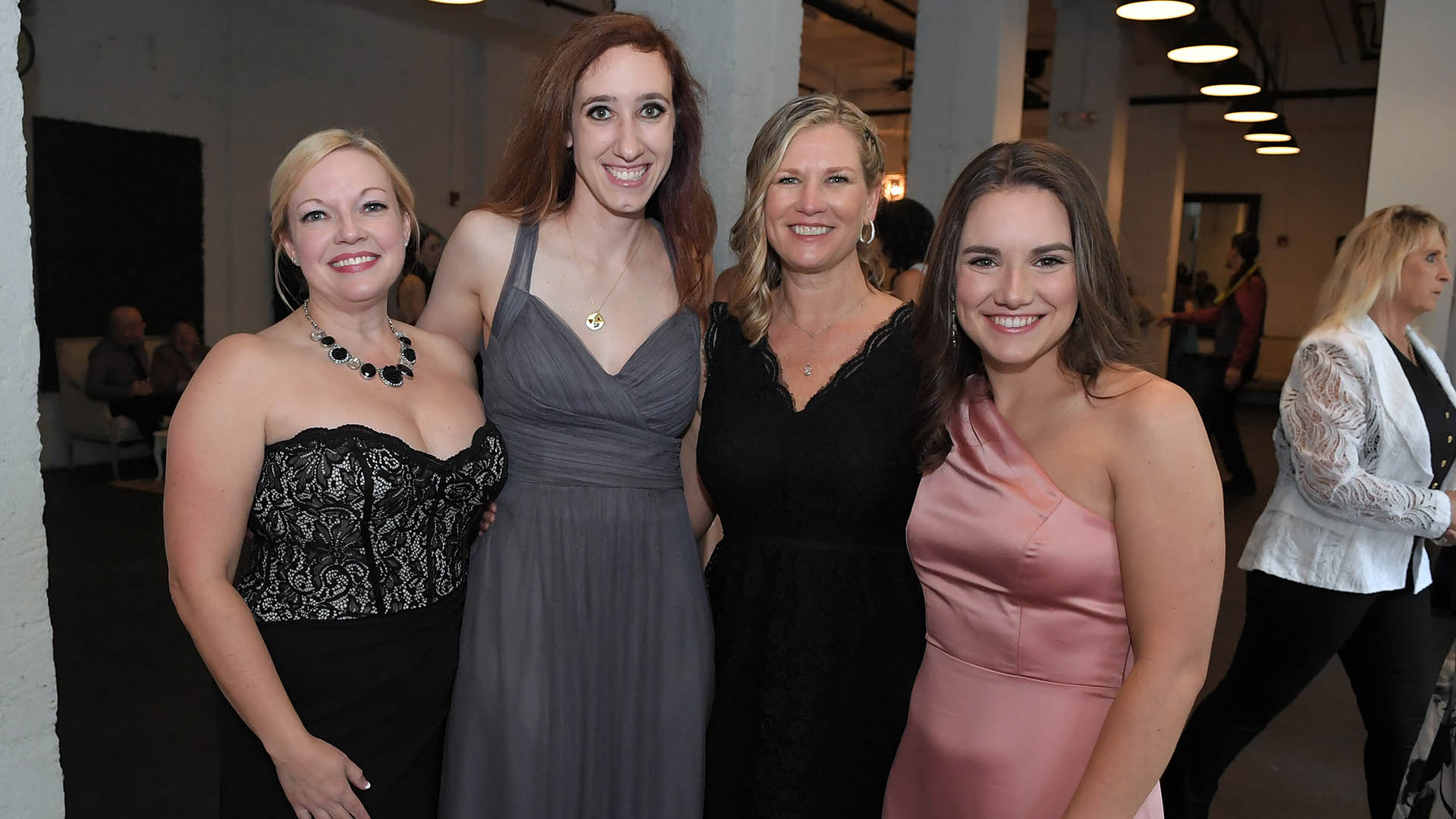 Jessica Curry, Leigh McDonald, Miki Hartley, and Karen McWaters. AID-L hosted their Spring Gala, May 13, 2022. GWINN DAVIS MEDIA