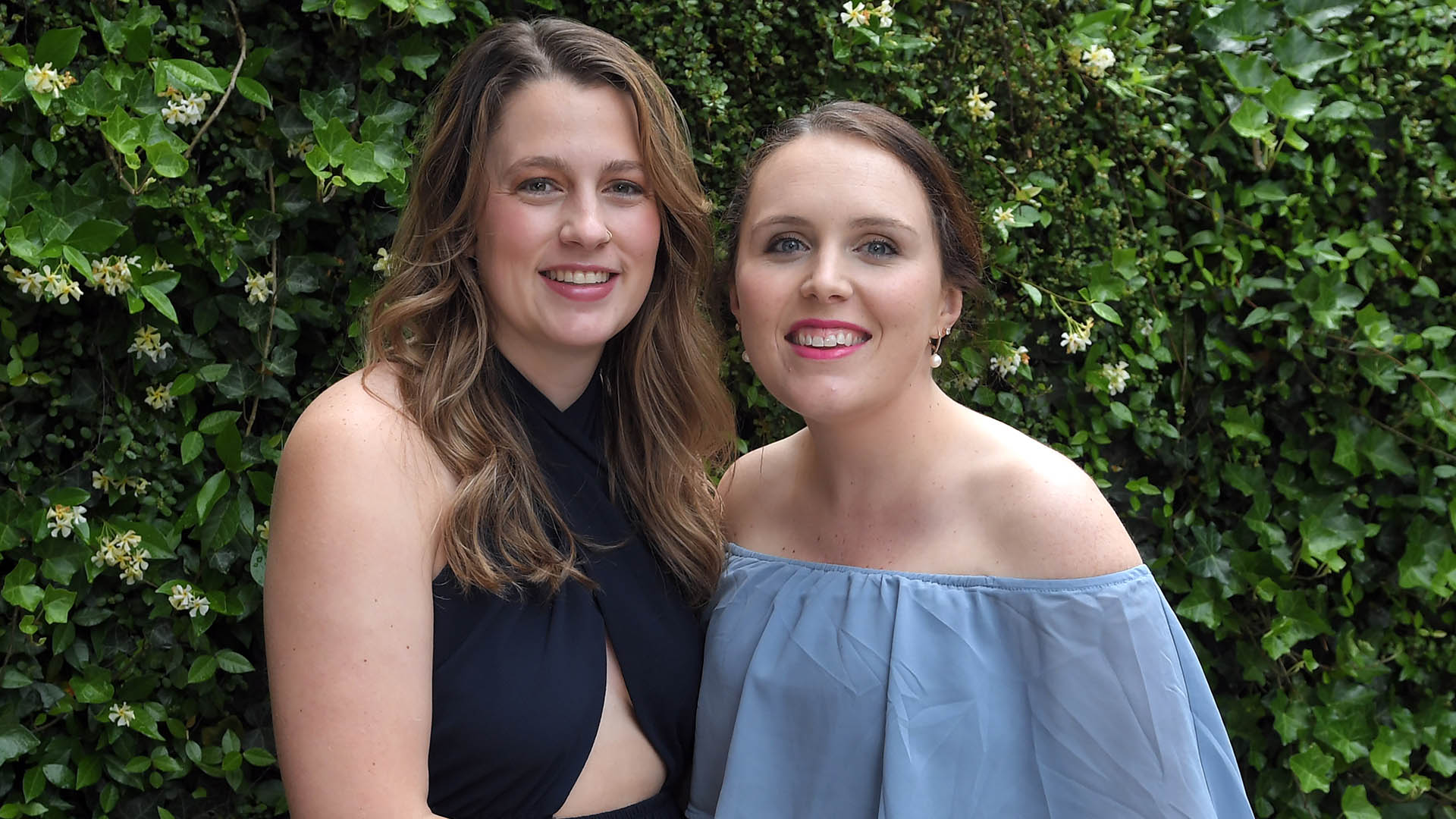 Erin Forward and Samantha Zimmerschied enjoy the evening. AID-L hosted their Spring Gala, May 13, 2022.