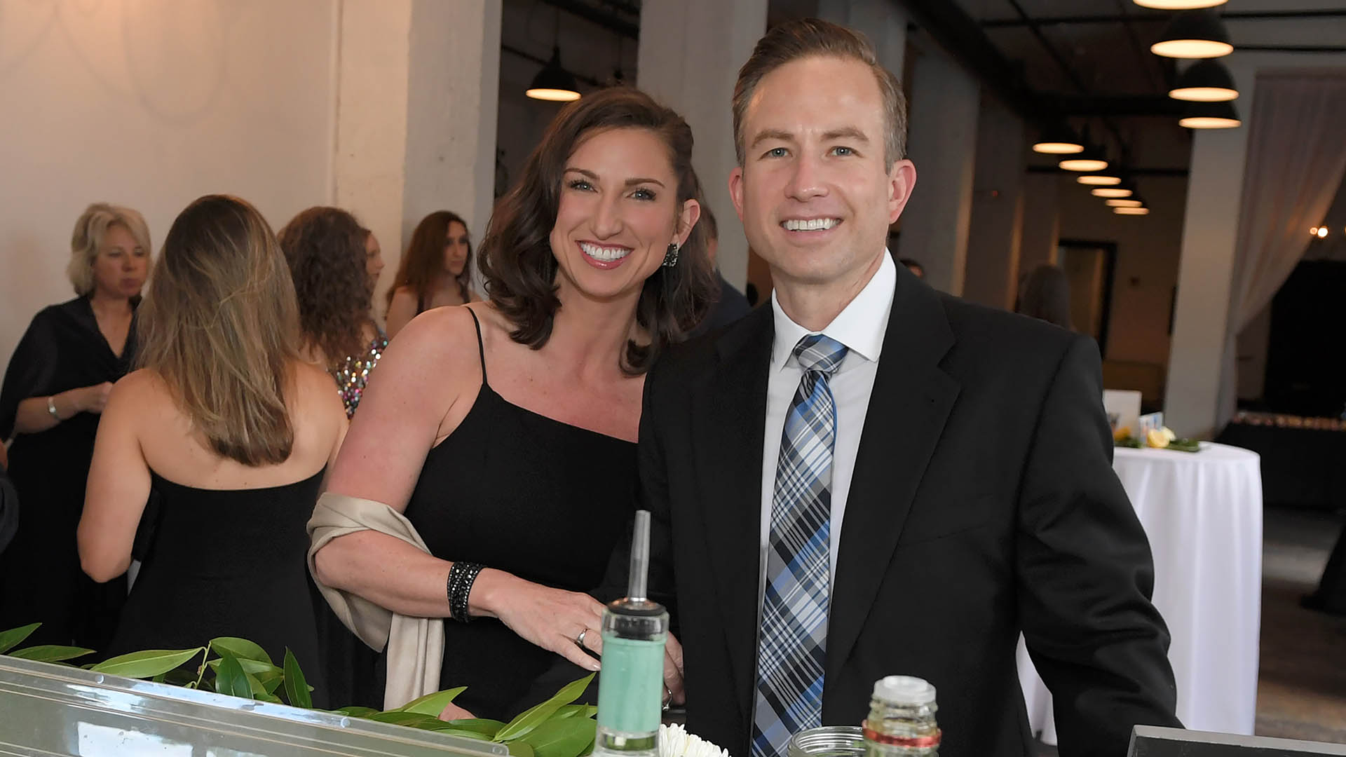 Danni Moss and Brian Borron enjoy the evening. AID-L hosted their Spring Gala, May 13, 2022.