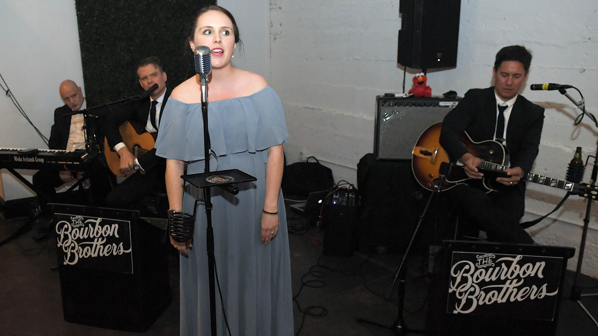 Samantha Zimmerschied addresses the guests. AID-L hosted their Spring Gala, May 13, 2022.
