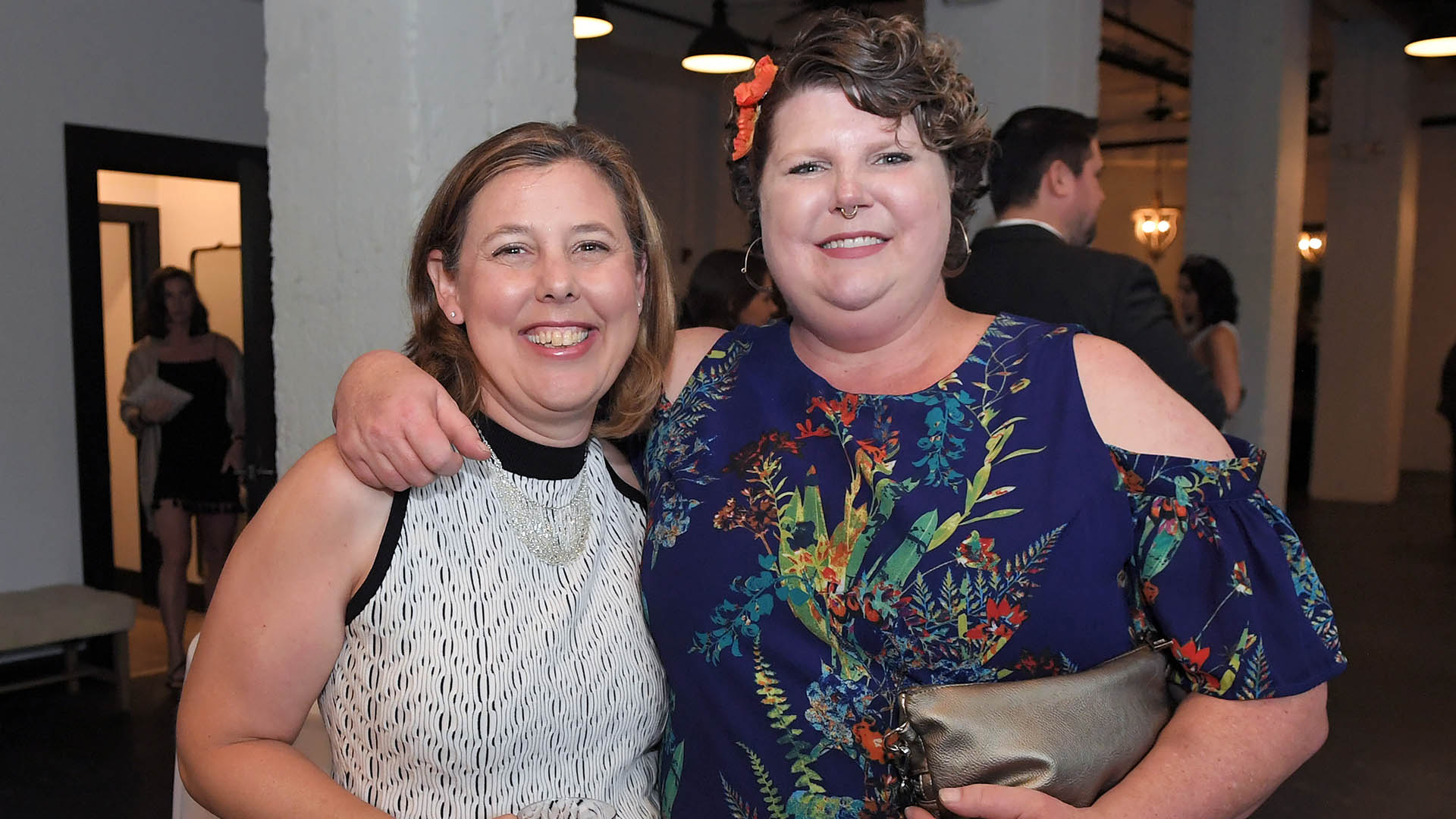Keri Lindamood and Kimberly French enjoy the evening. AID-L hosted their Spring Gala, May 13, 2022.