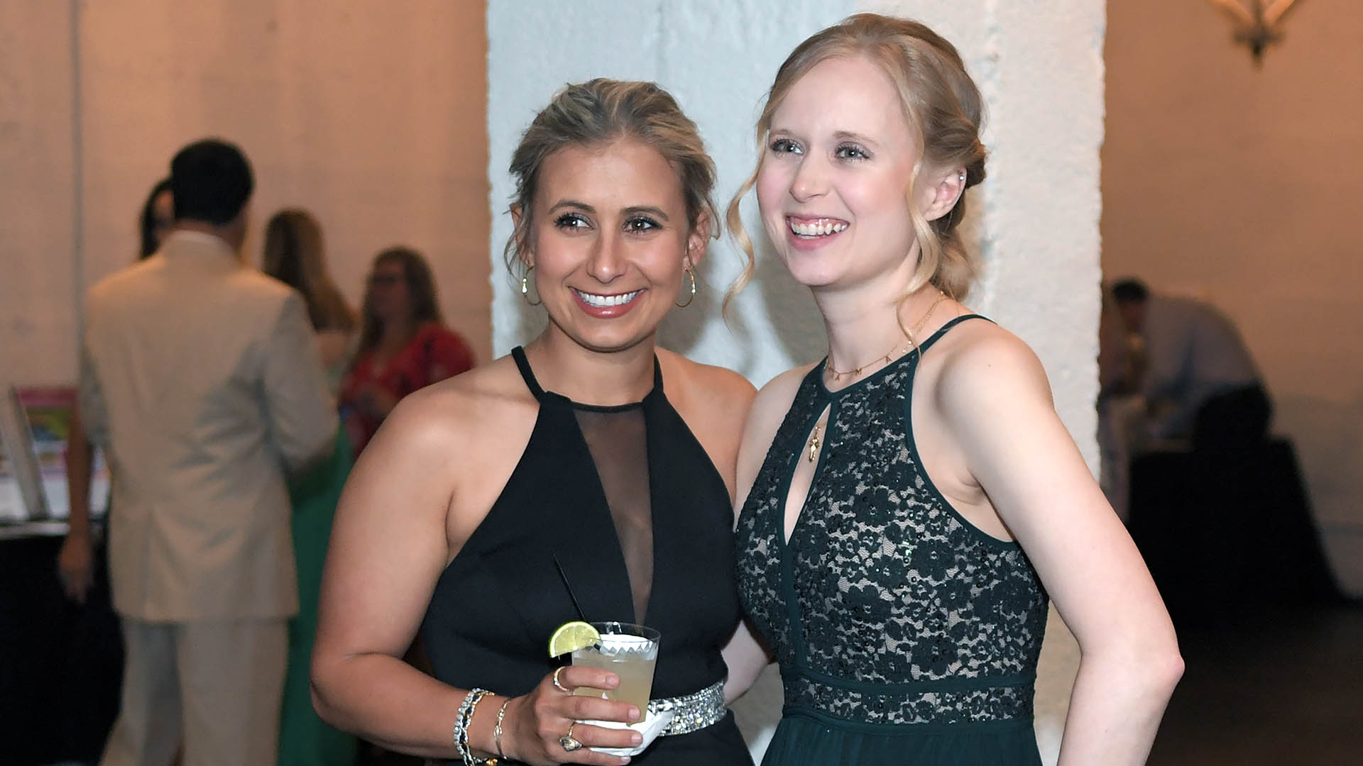 Meagan Hurst and Nicole Snoad enjoy the evening. AID-L hosted their Spring Gala, May 13, 2022.