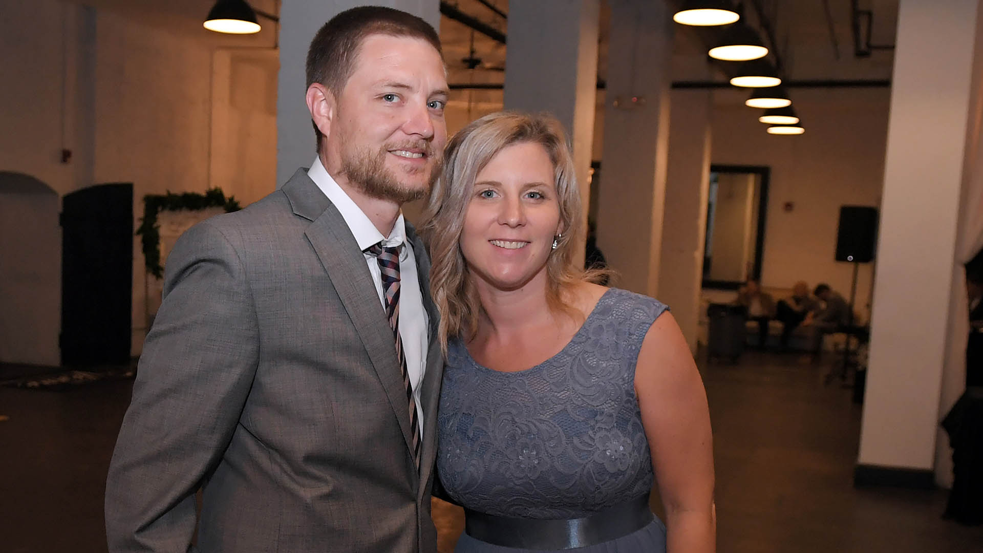 Kellie and Nick Davis enjoy the evening. AID-L hosted their Spring Gala, May 13, 2022.