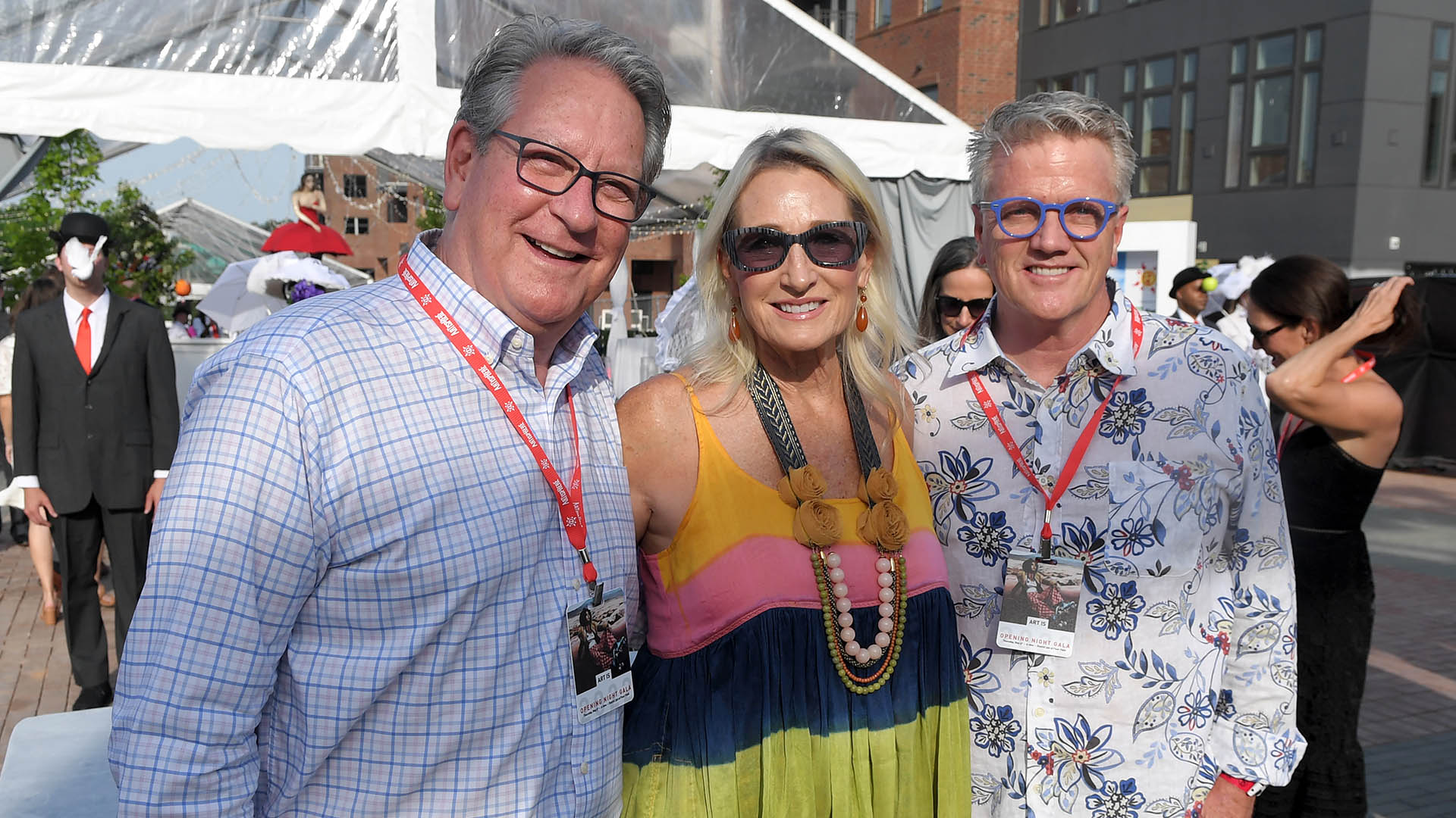 Jeff Outten, Jamie Horowitz, and John Brigham | Artisphere Opening Gala