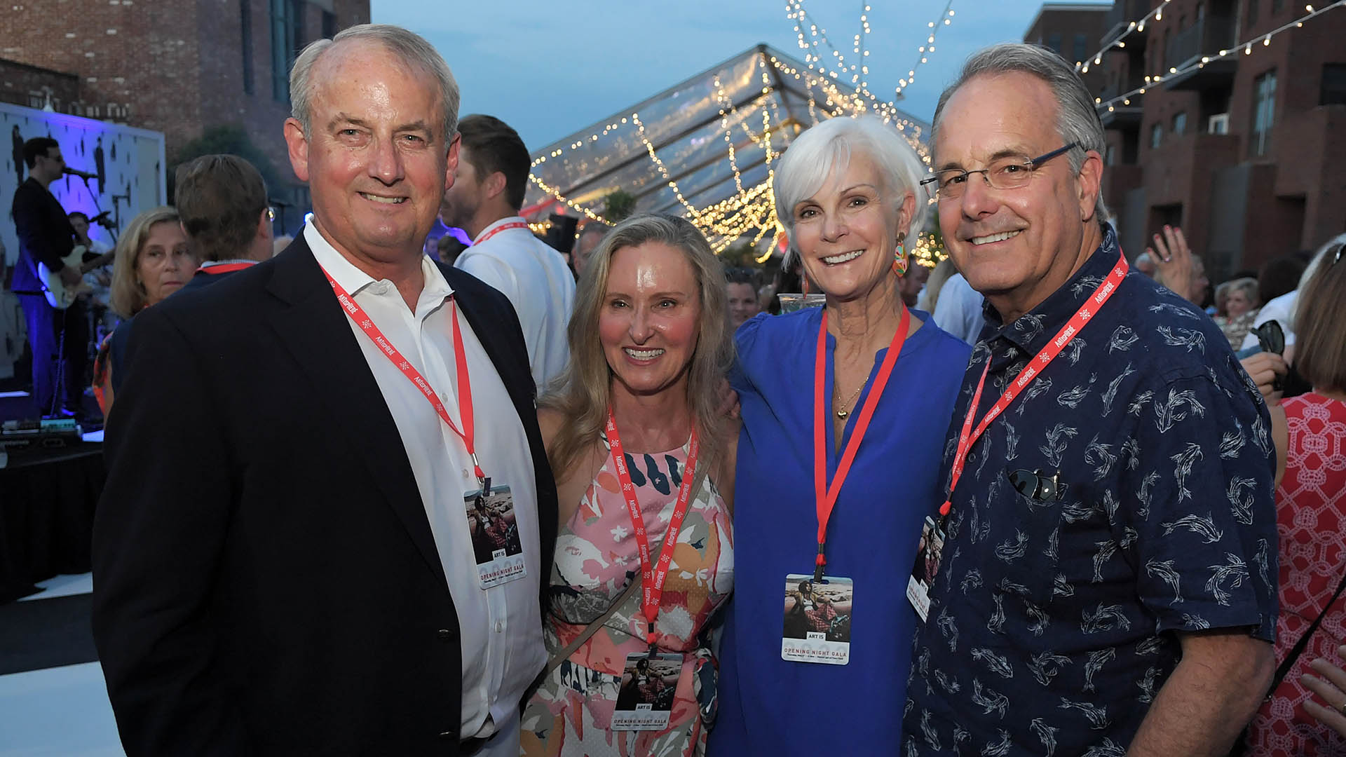 Rich and Stacey Bradshaw, and Mark and Donna Johnston | Artisphere Opening gala