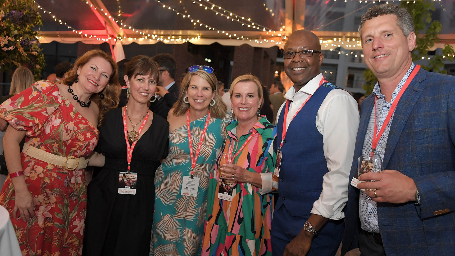 Ericka Brewer, Stephanie Morgan, Suzanne Malo, Linda Grandy, Charles Brewer, and Todd Malo | Artisphere Opening Gala