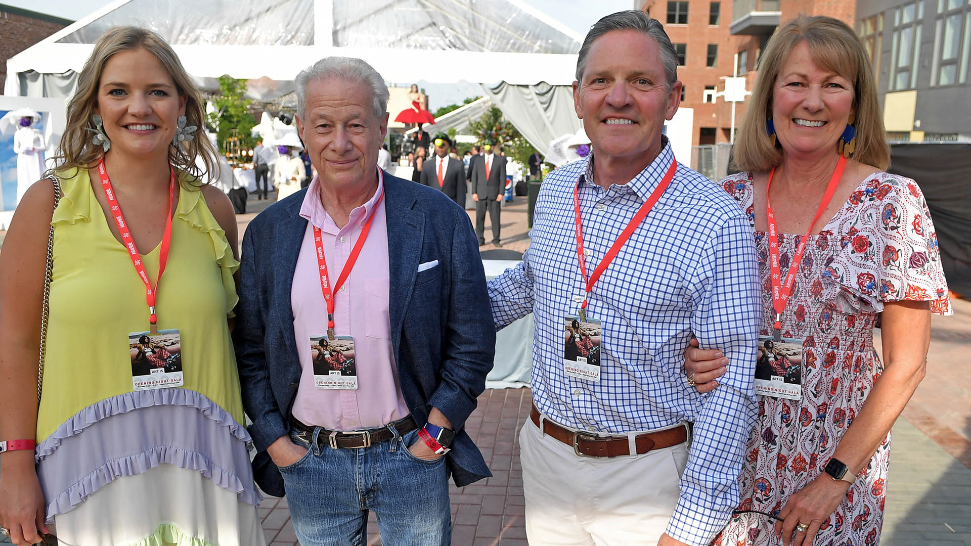 Ginny Reed, Henry Horowitz, and Tim and Susan Reed | Artisphere Opening Gala