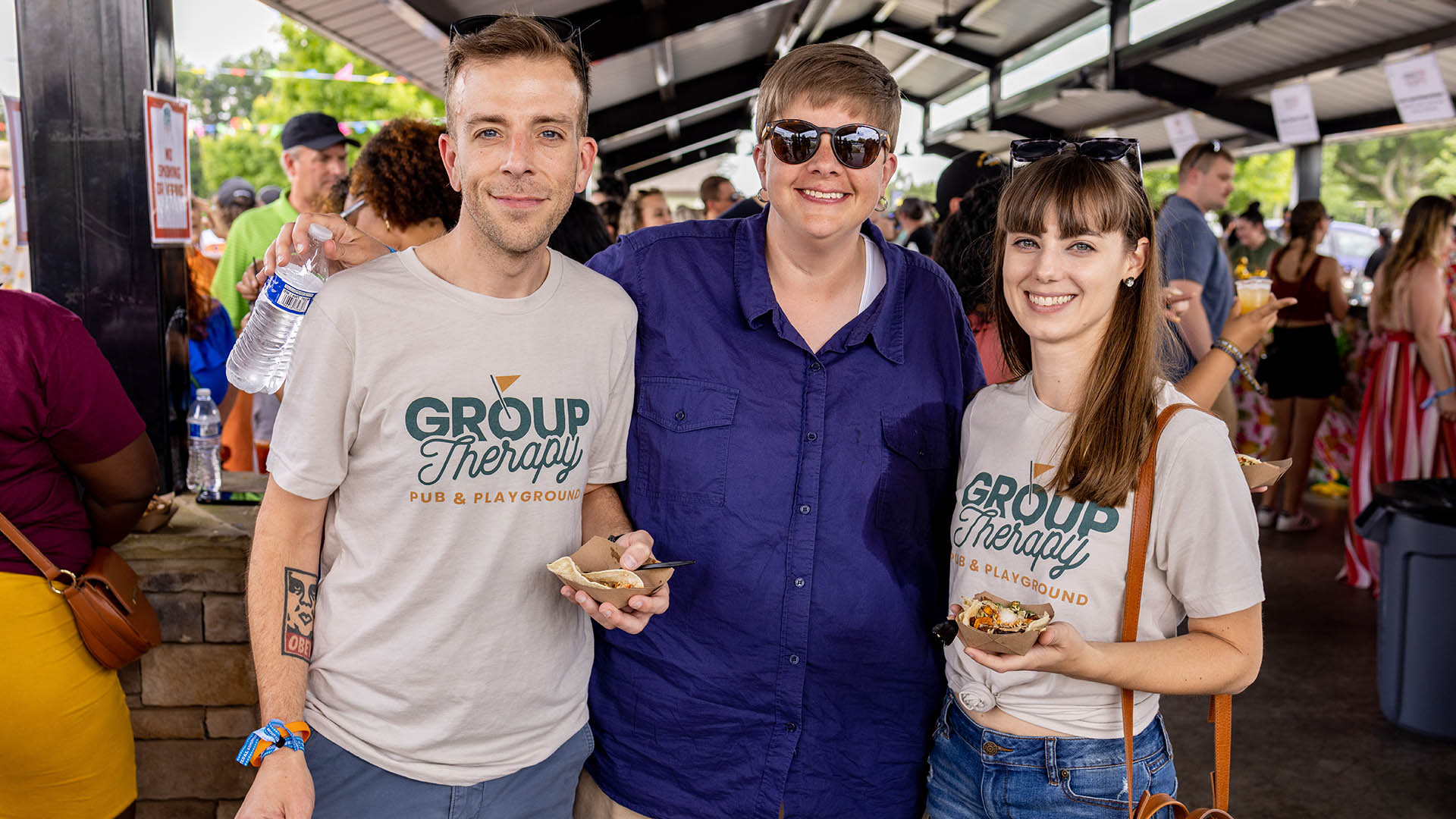 Matt Hubbard, Adrienne Hubbard, and Katie Azzam | Tacos and Tequila