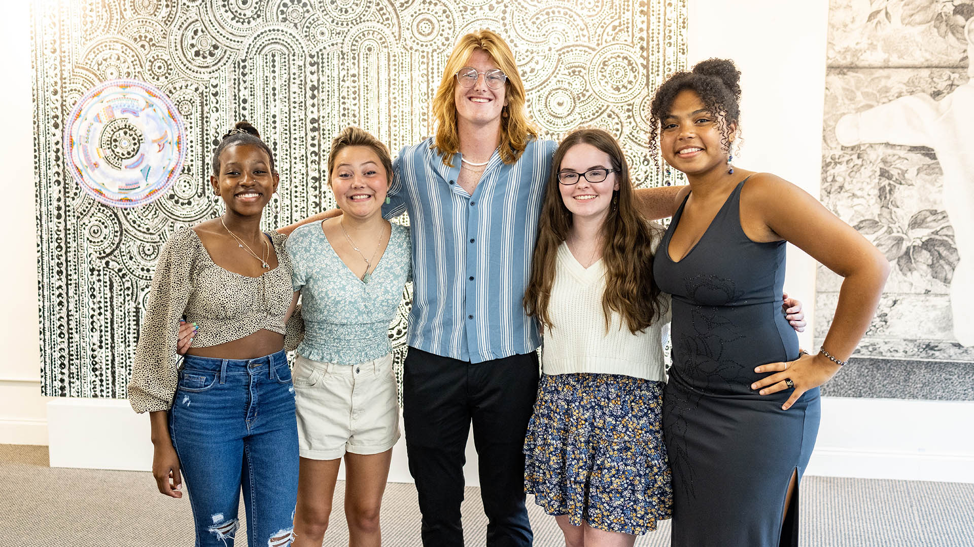 Laila Watts, Ariella Seymour, Brandon Keyes, Kaitlyn Ellison, and Avery Wubben TOWN MAC Gerry Wubben | Greenville, SC | Jack Robert