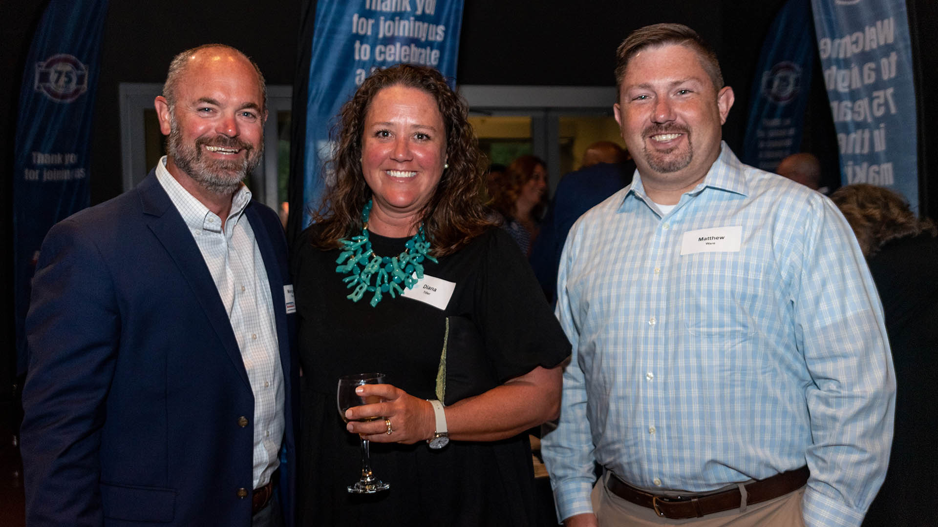 Morgan and Diana Tiller, and Matthew Ware | TOWN Upcounty History Museum