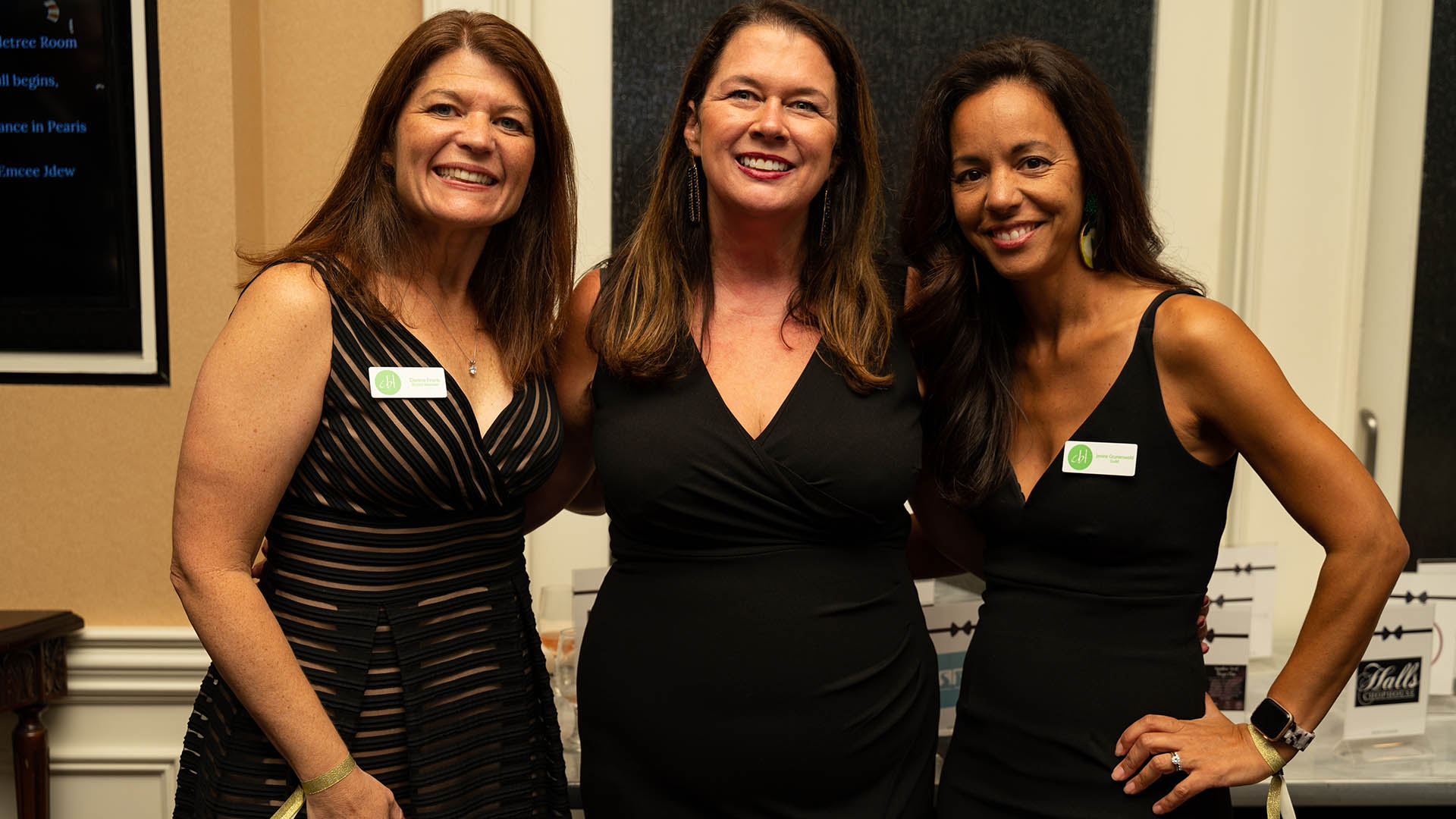 Donna Frank, Jenny Meyers, and Jenine Grunenwald | Charity Gala CBT and Jasmine Road