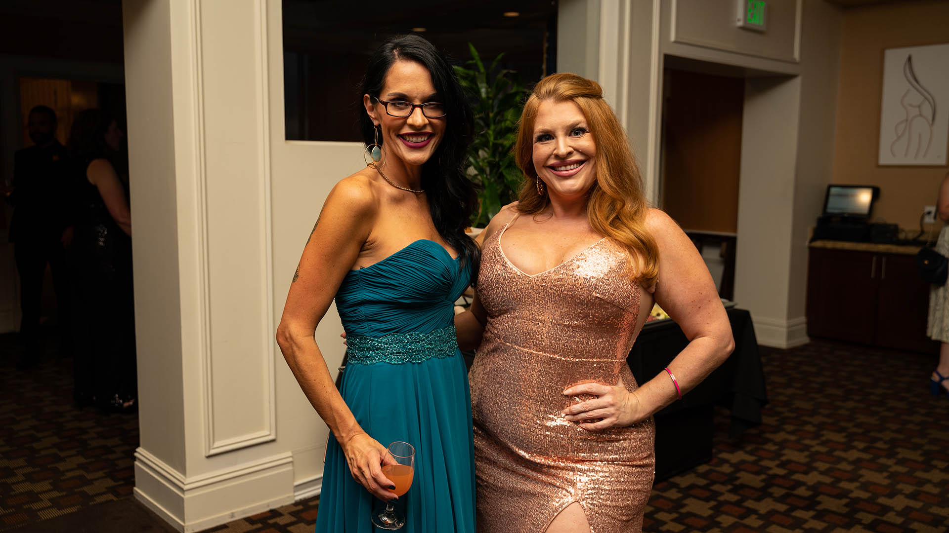 Katie Cotton and Samantha Radandt | Charity Gala CBT and Jasmine Road