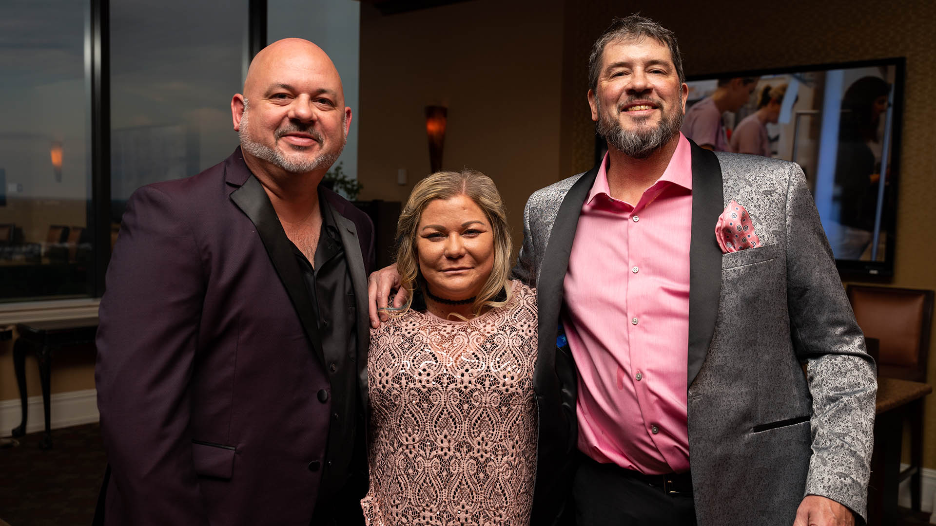 Rick Garner, Michelle Wilhite, and Jeff Wilhite | Charity Gala CBT and Jasmine Road