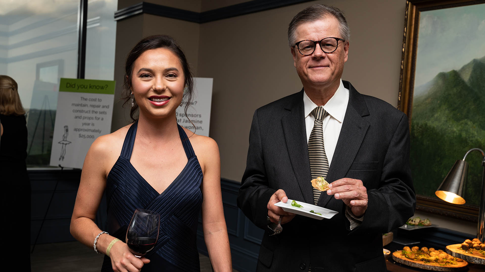 Emma McDaniel and John Warner | Charity Gala CBT and Jasmine Road