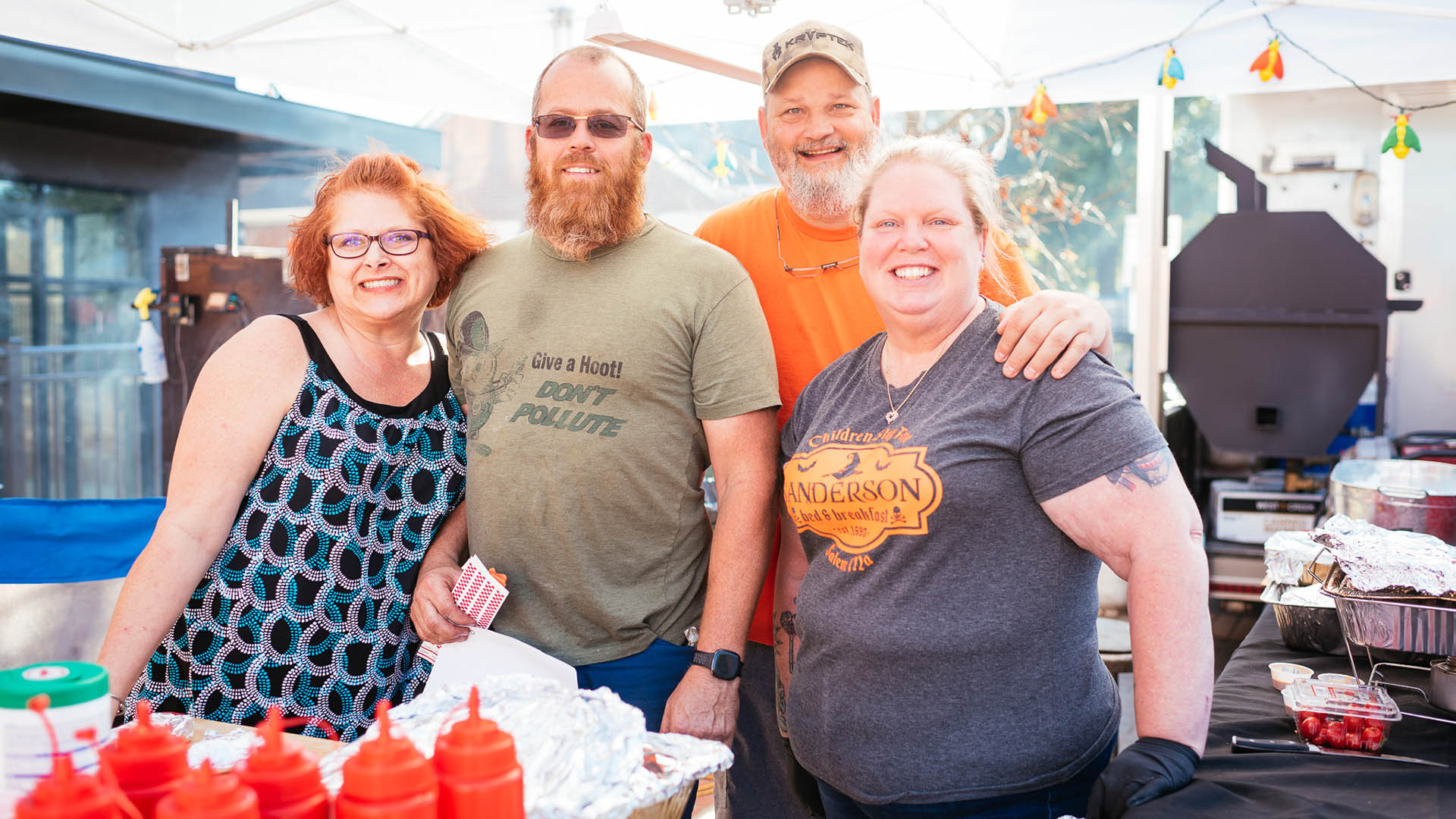 Tiffany Roach, Brian Roach, Willy Duncan, and Brandy Duncan | Project Host BBQ (Web Quality)-11