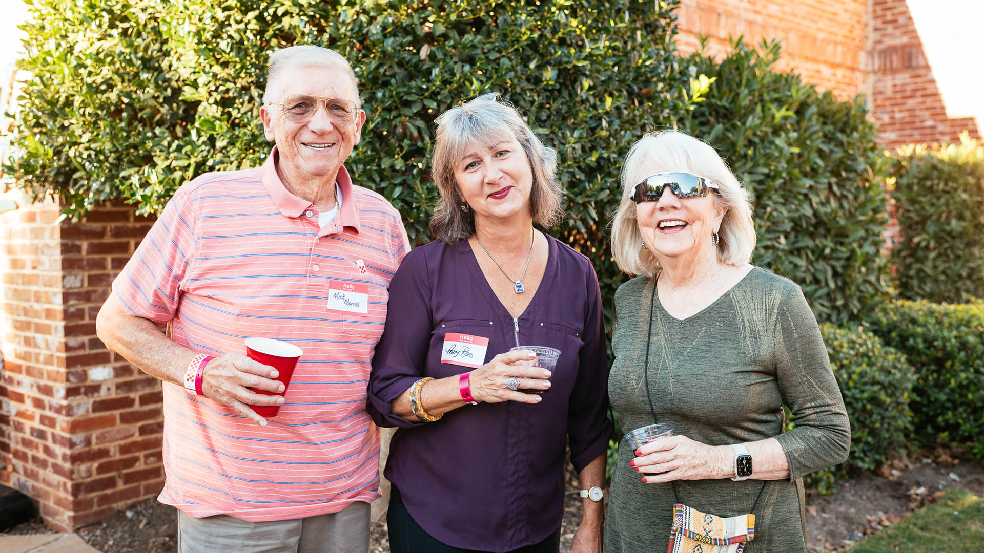 Nick Morris, Patty Reed, and Valerie Boughnen | Project Host BBQ