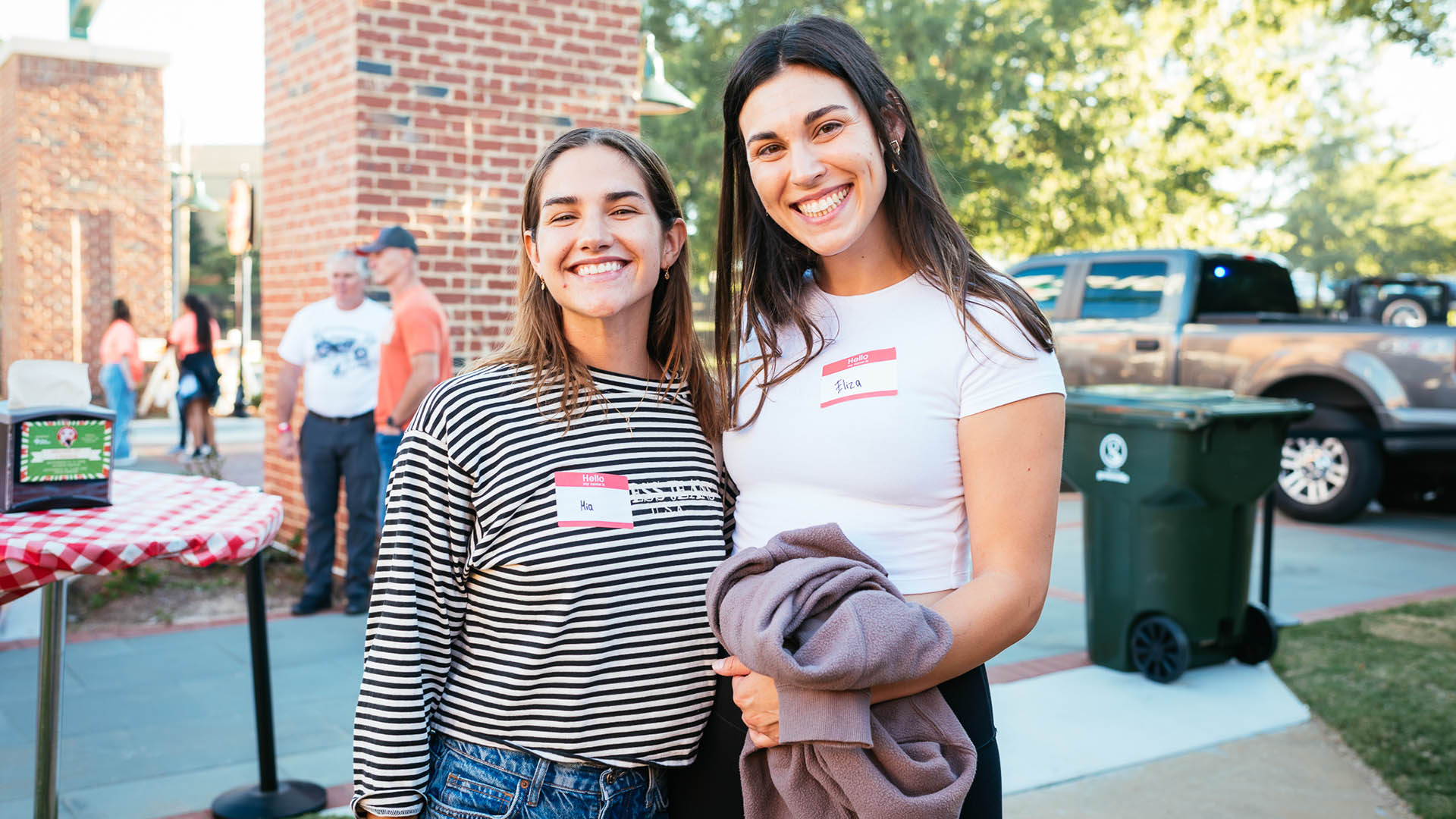 Mia Purcell and Eliza Macknight | Project Host BBQ