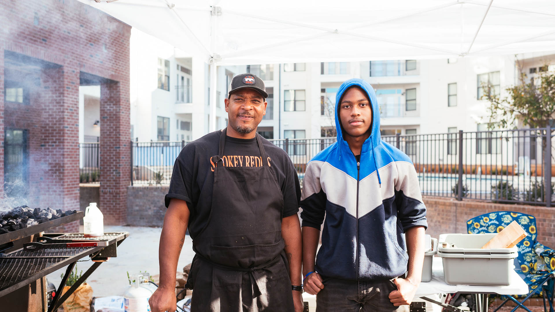 Adam and Andrew Crumpton | Project Host BBQ