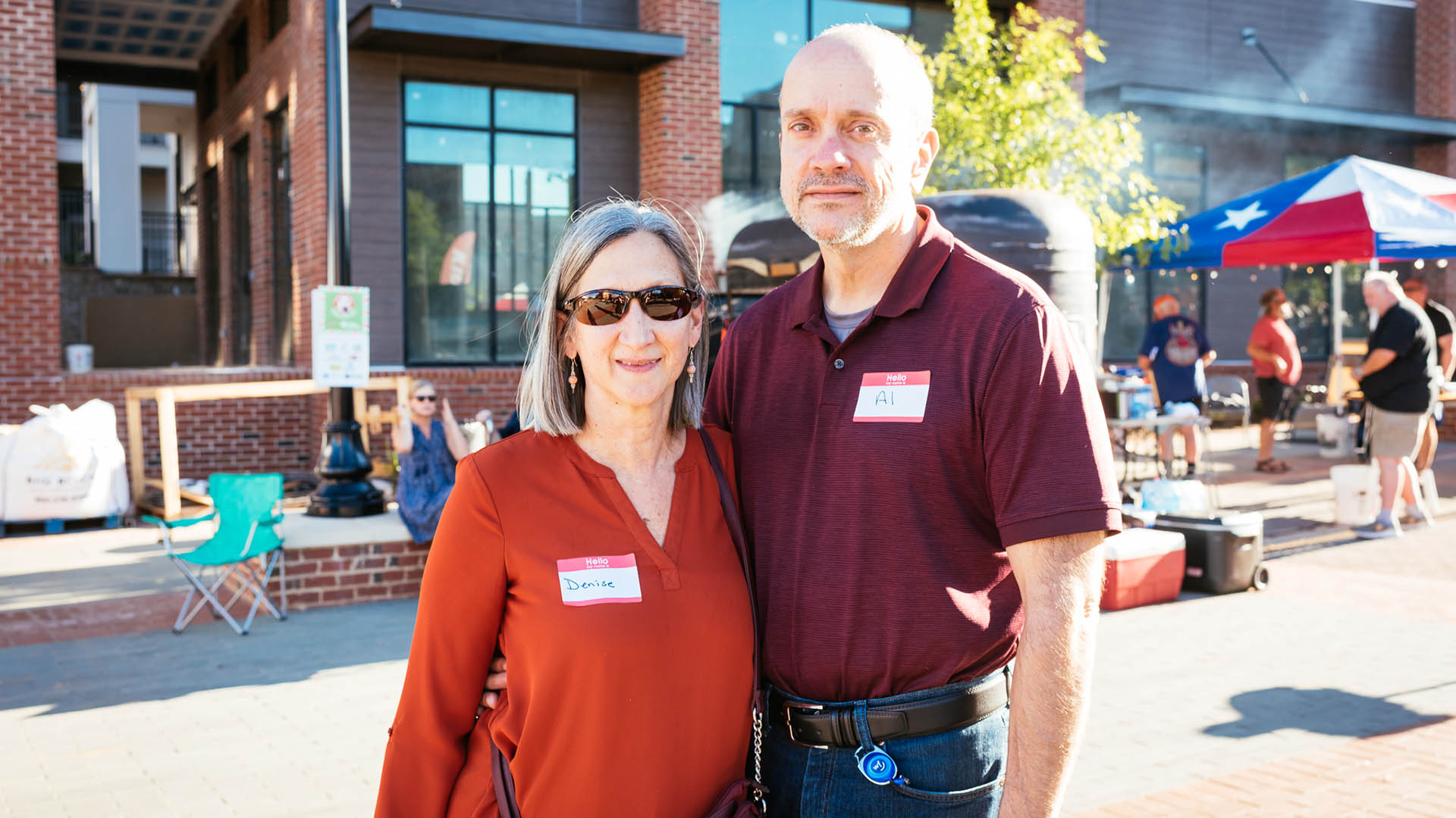 Denise Bice and Al Gonzalez | Project Host BBQ