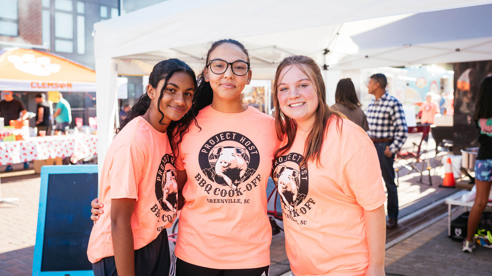 Sahasra Narla, Vella Cosby, and Aster Asher | Project Host BBQ