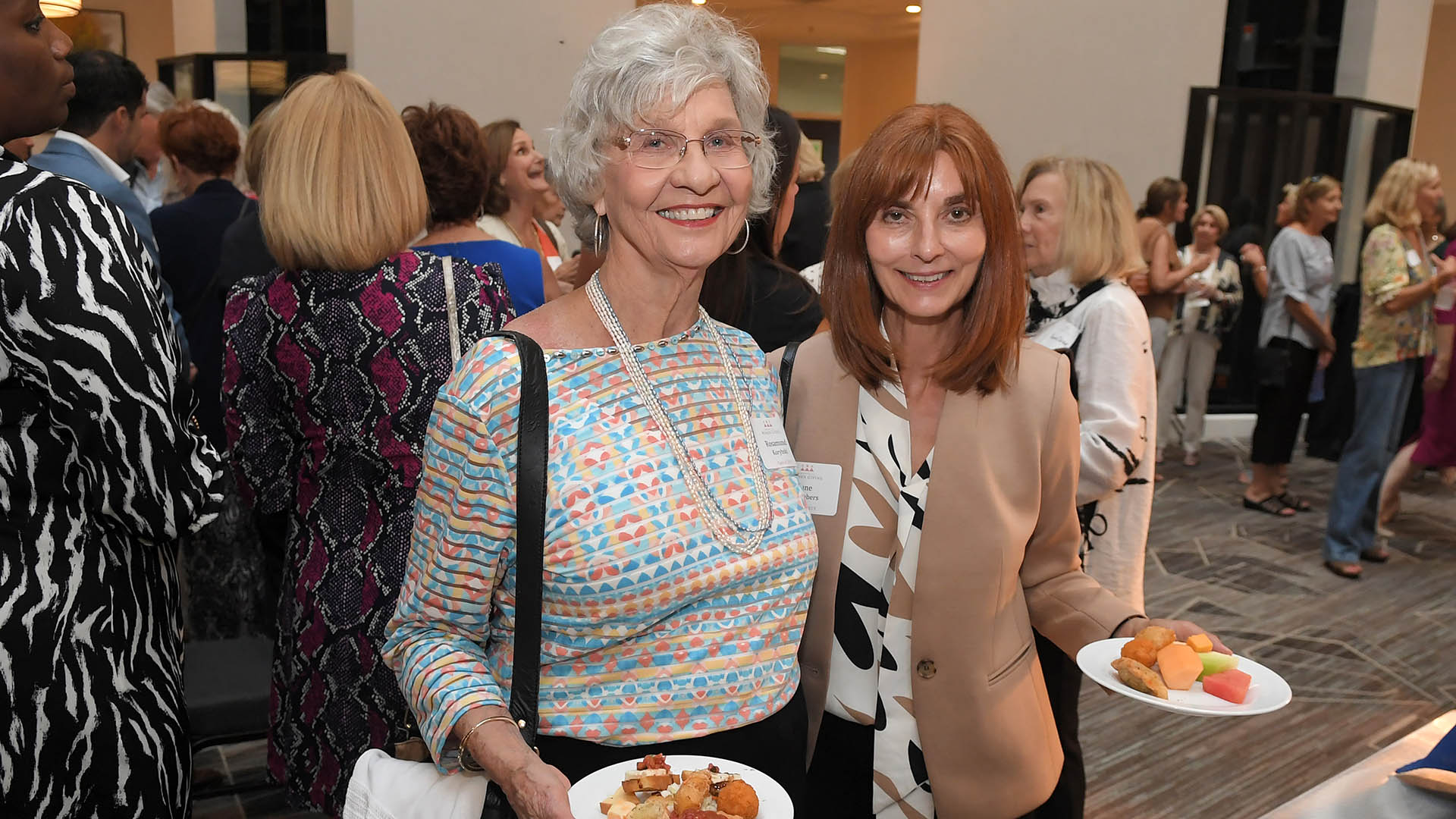 Betsy Smith, and Muriel Hayler enjoy the evening. Greenville Women Giving kicked off it's 17th Season with a special Gala at the Embassy Suites Wednesday, September 14, 2022. GWINN DAVIS MEDIA