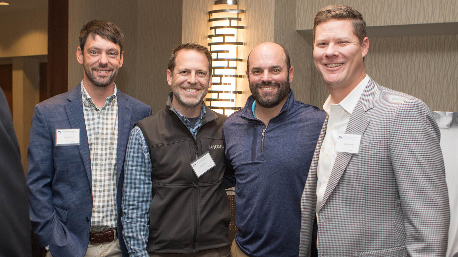 David Caldwell, Chris Price, Patrick Reid, and Mike McNabb.