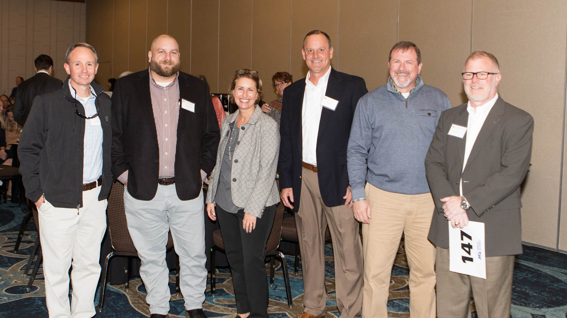 Greg Blinston, Kevin Gillenwater, Cindy Benjamin, Tim Parker, Keith Poole, and Will Huss | CJ March of Dimes 011