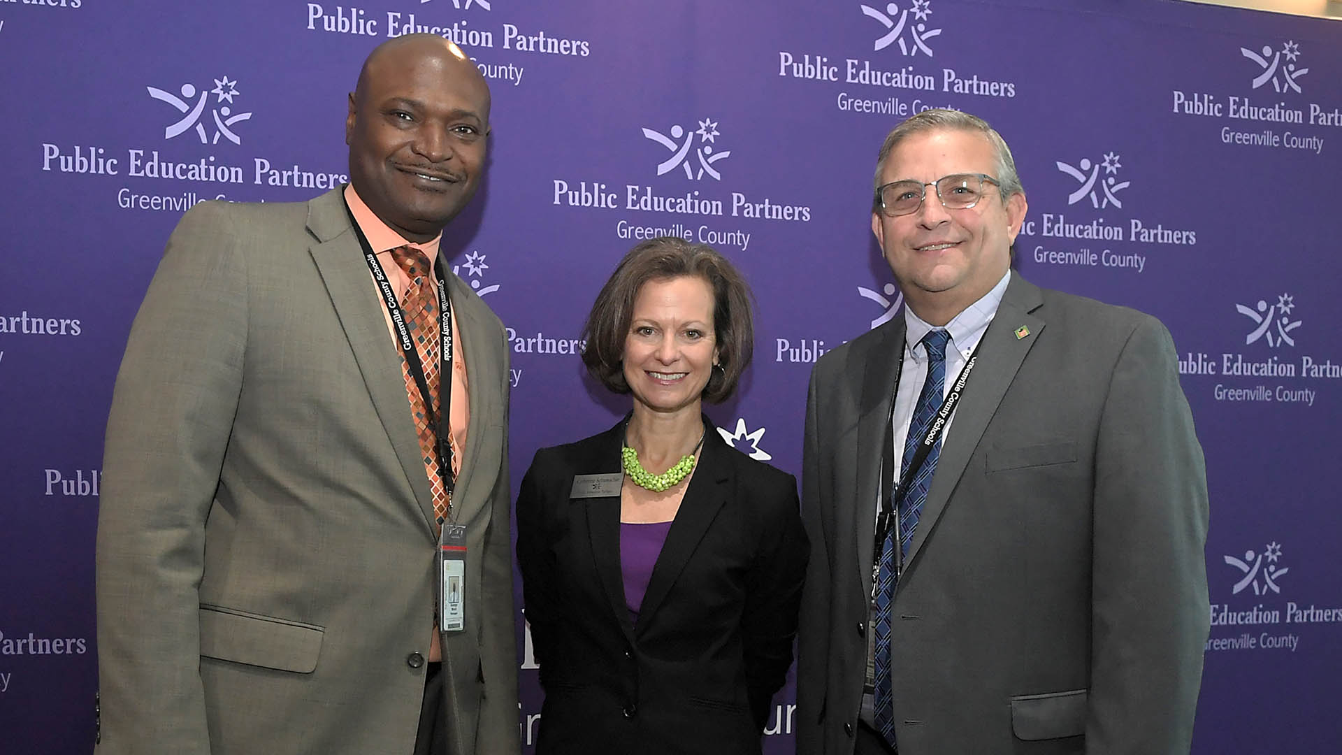 George Ward, Catherine Schumacher, and Daryl Nance enjoy the day. Public Education Partners presented their 2022 Partner of the Year to the Bradshaw Institute during a Luncheon at the Greenville Convention Center Monday, November 13, 2022. GWINN DAVIS MEDIA