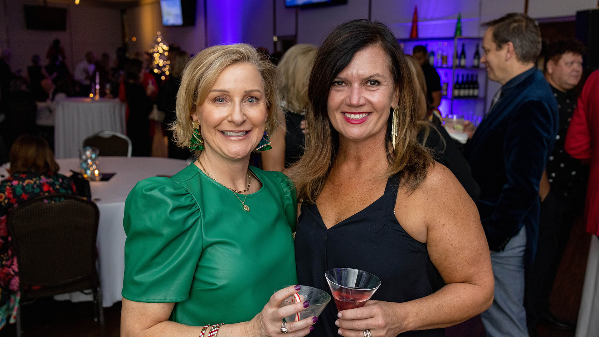 Anne Williams and Kathryn Morrissey | Martinis and Mistletoes - TOWN - Hyatt - Jack Robert, Photographer