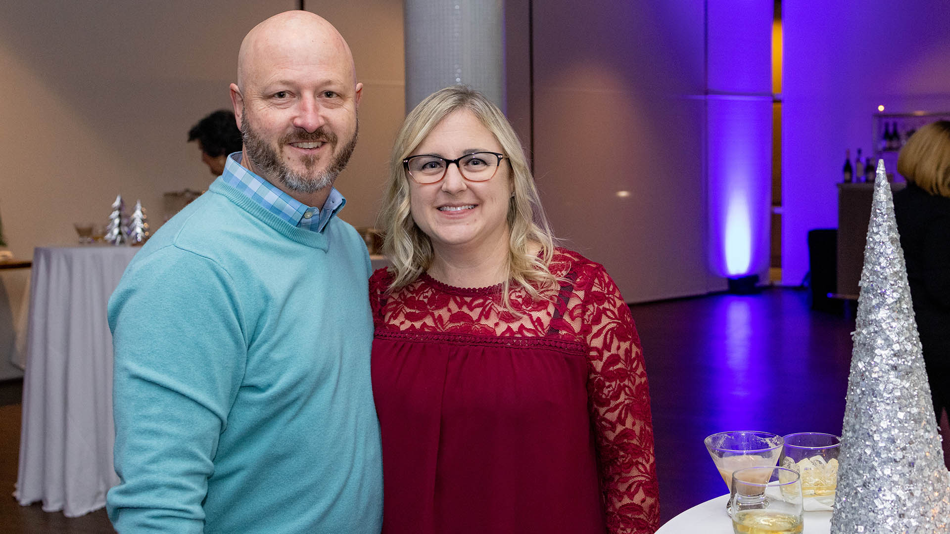 Shane and Robyn Clark | Martinis and Mistletoes - TOWN - Hyatt - Jack Robert, Photographer