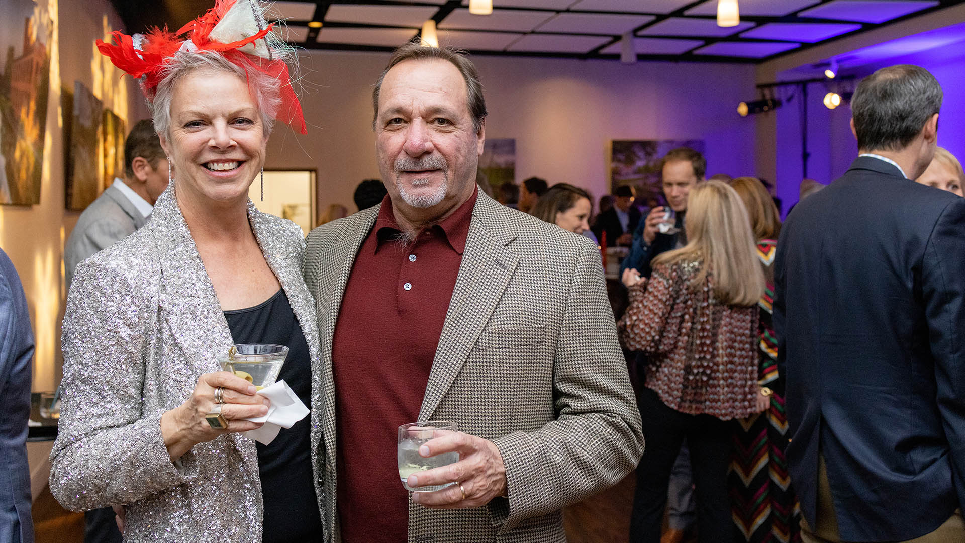 Tom and Dede Leftwich | Martinis and Mistletoes - TOWN - Hyatt - Jack Robert, Photographer