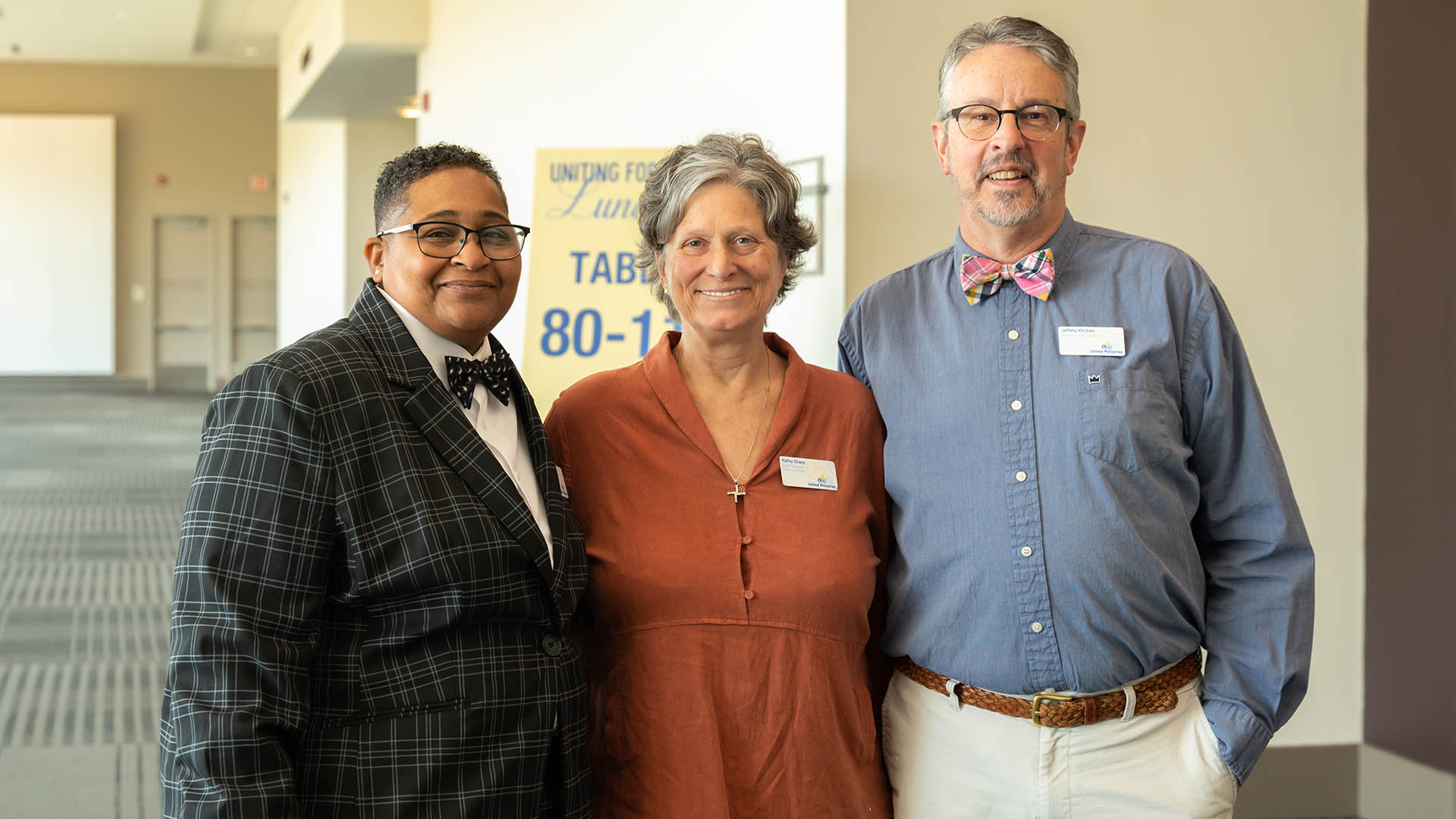 Angela kates, Kathy Sharp, and Jeffery Kitchen | OOTT United Ministries Luncheon